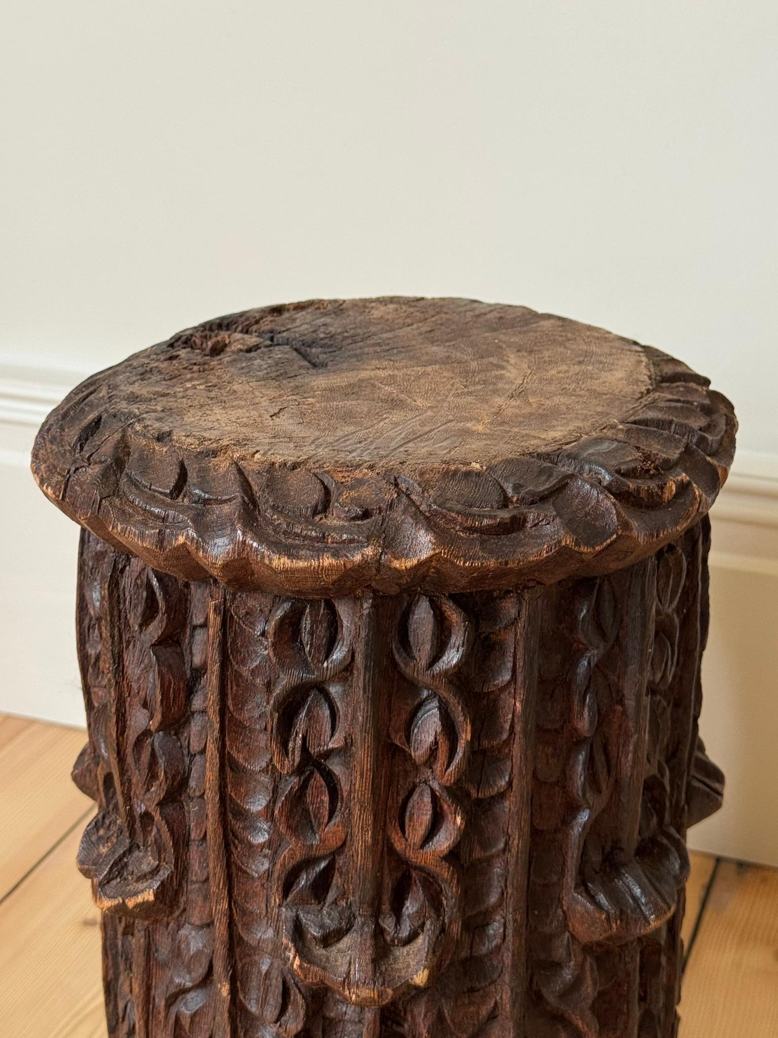 Antique French Plinthe en bois sculpté à la main Bon état - En vente à Bristol, GB
