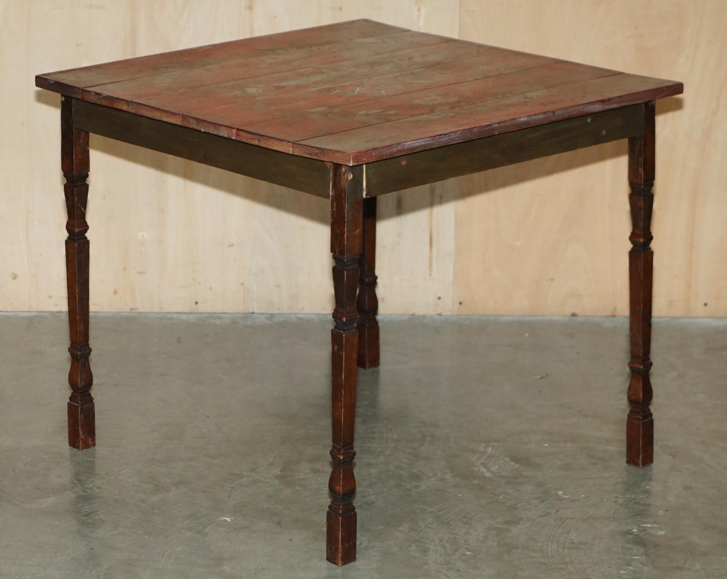 Royal House Antiques

The House Antiques a le plaisir de proposer à la vente 1 des 10 superbes tables de dégustation de vin de vendange fabriquées à la main en France, avec des pieds amovibles.

Veuillez noter que les frais de livraison indiqués