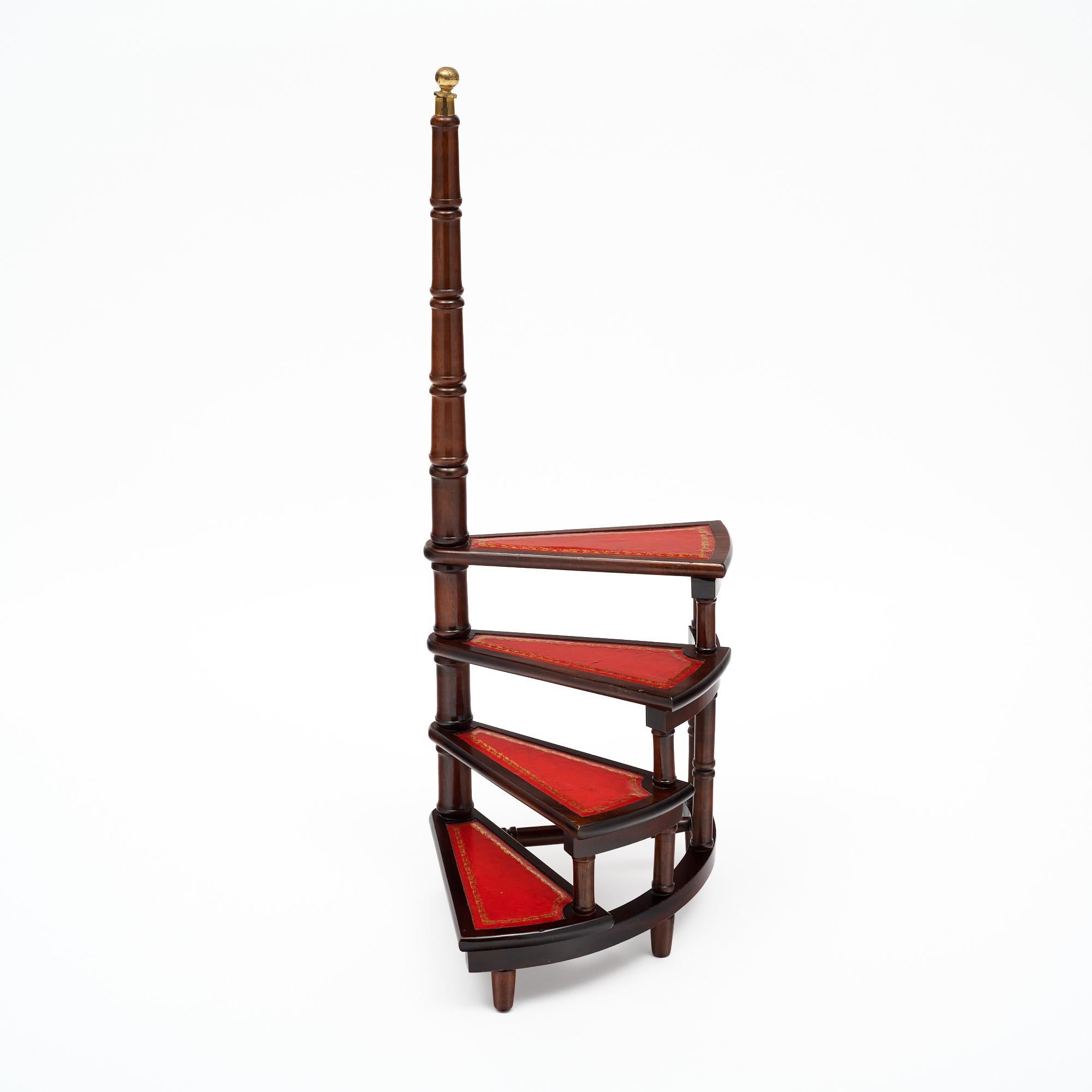 Early 20th Century French Antique Library Stairs For Sale