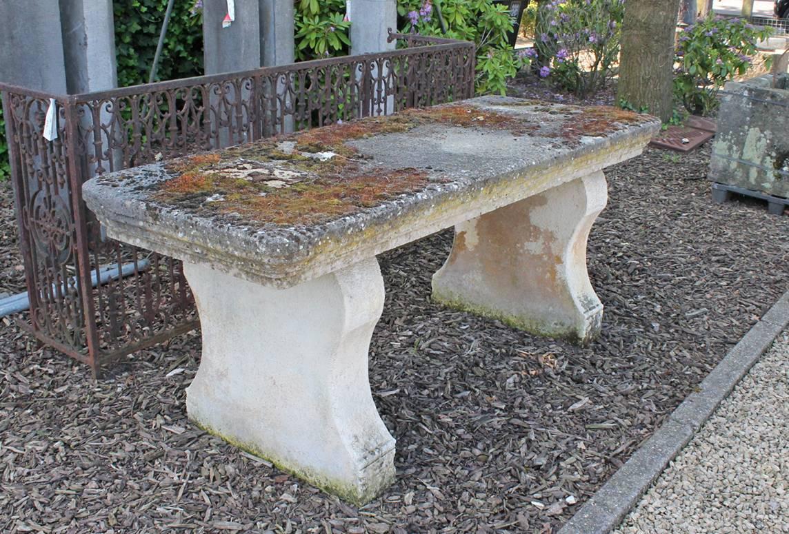 Garden table with a very nice patina ready for installation and for display in the garden.
Comes out of the garden of a mansion near Paris, France.
(The top of the table is from the 18th century).