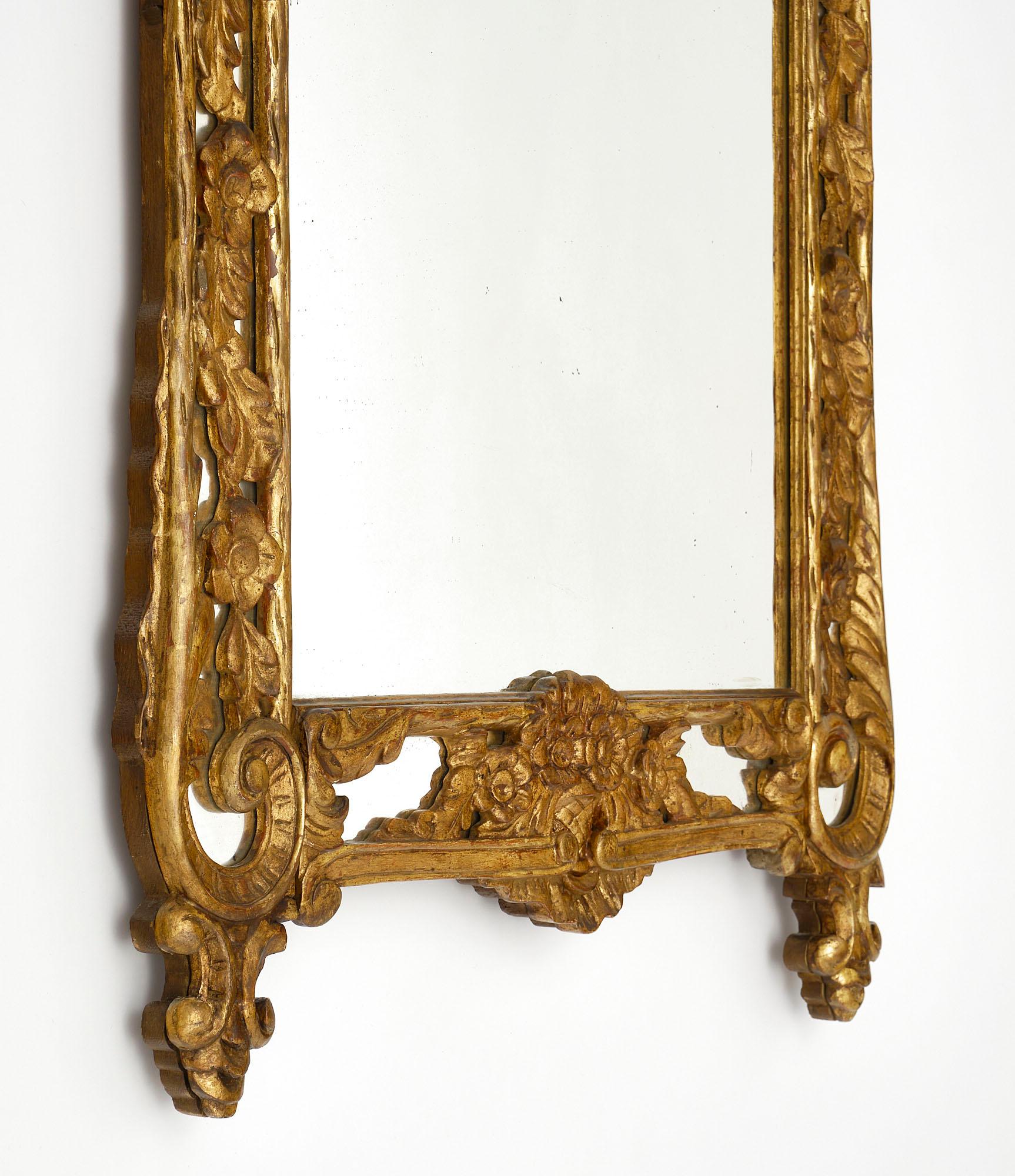 French Antique Louis XIV Style ‘Pareclose’ Mirror 3