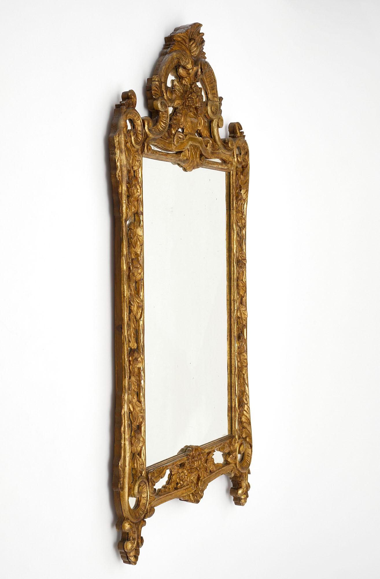French Antique Louis XIV Style ‘Pareclose’ Mirror 5
