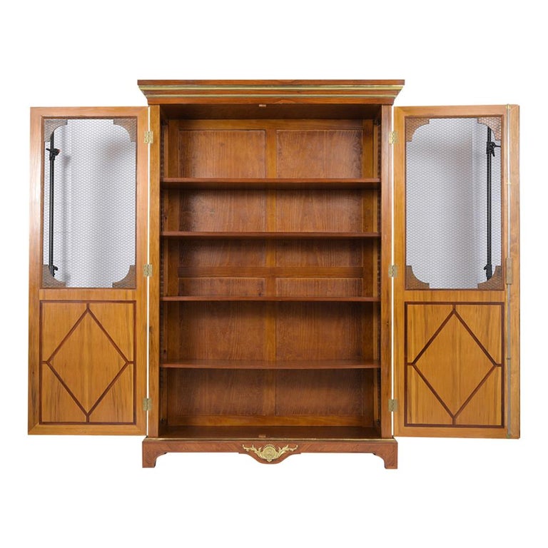 French Antique Louis XVI Bookcase For Sale at 1stdibs