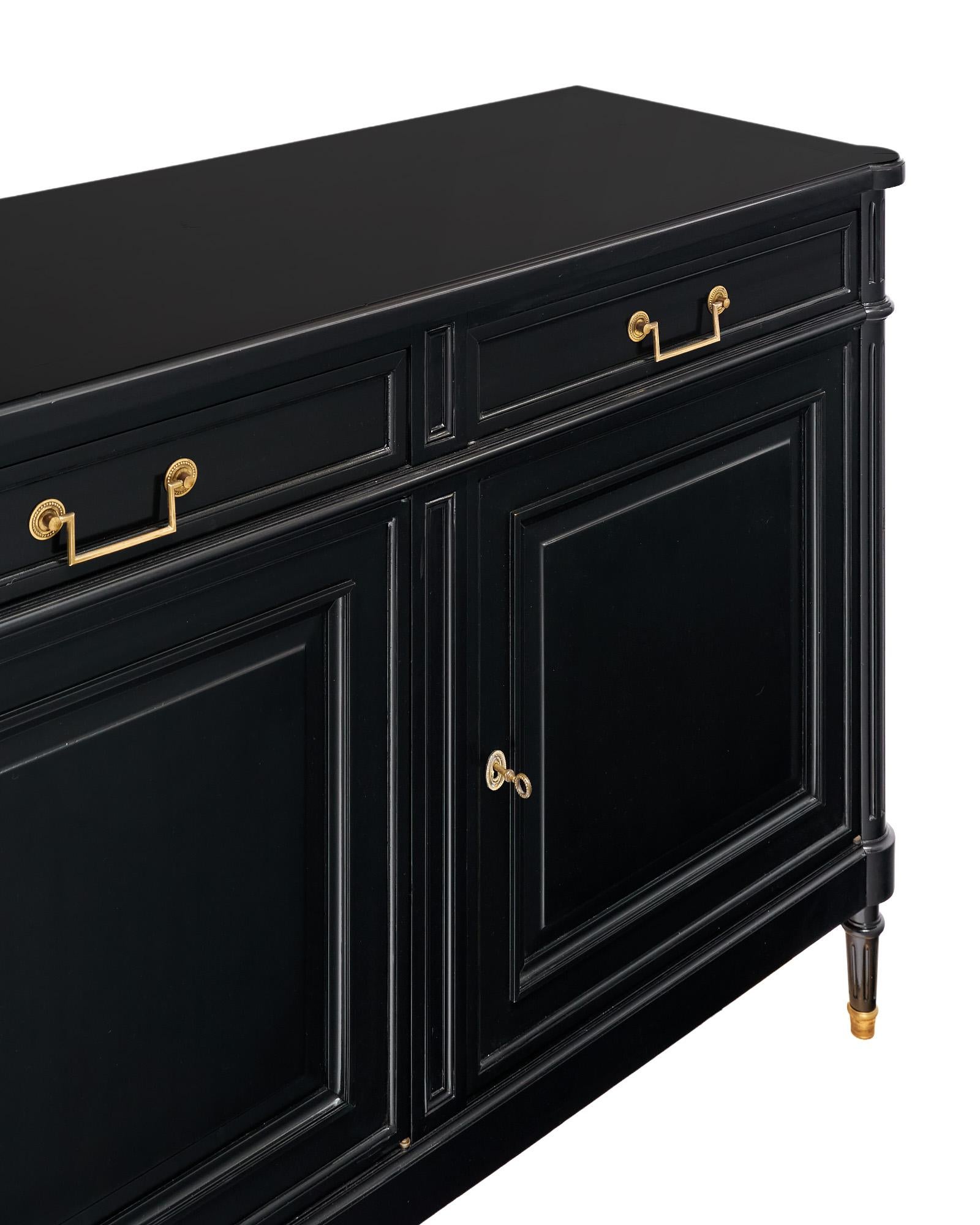 Französisches antikes Louis-XVI-Buffet (Ebonisiert) im Angebot