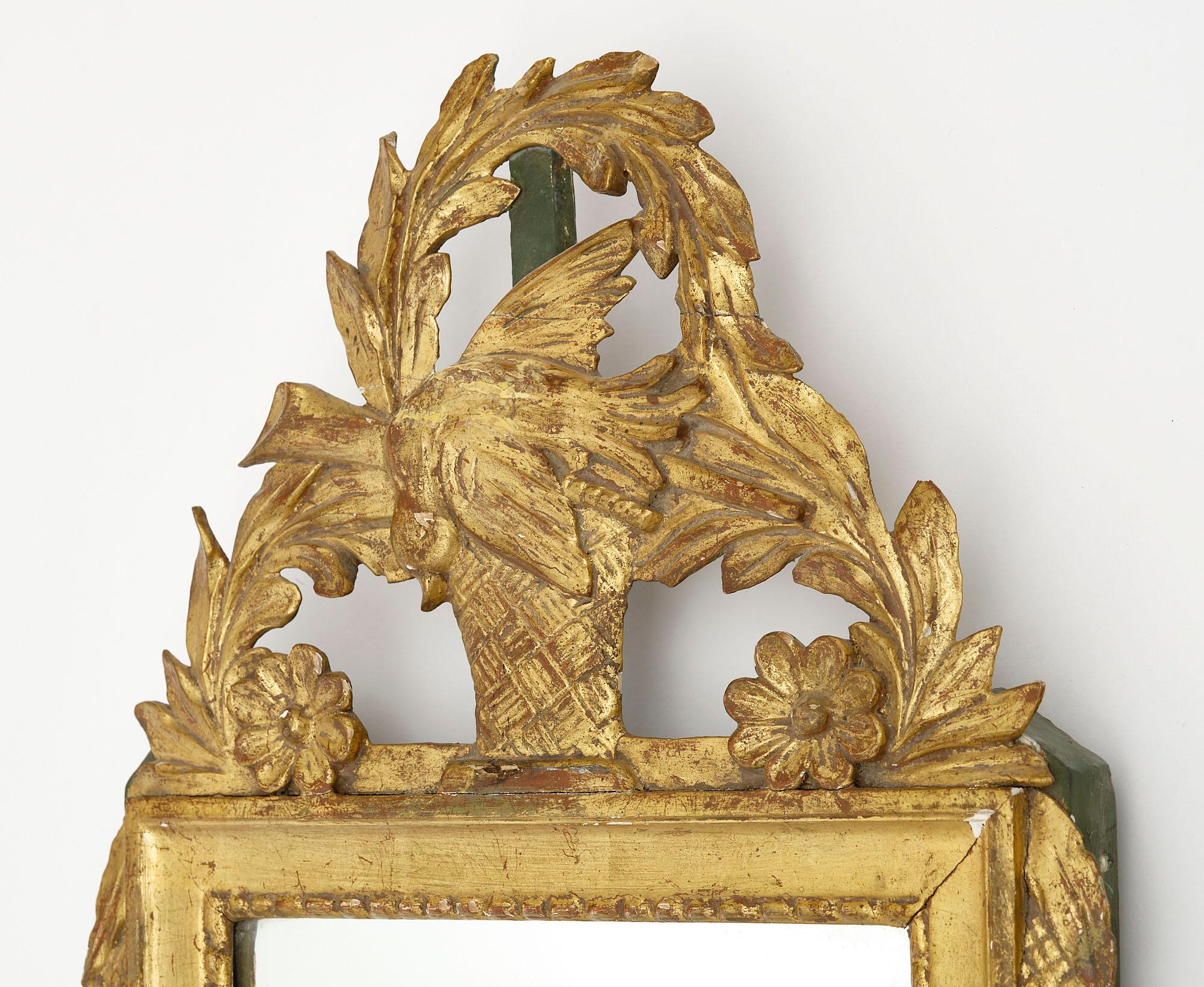Antiker Louis XVI-Spiegel, Louis XVI.-Stil im Angebot 3