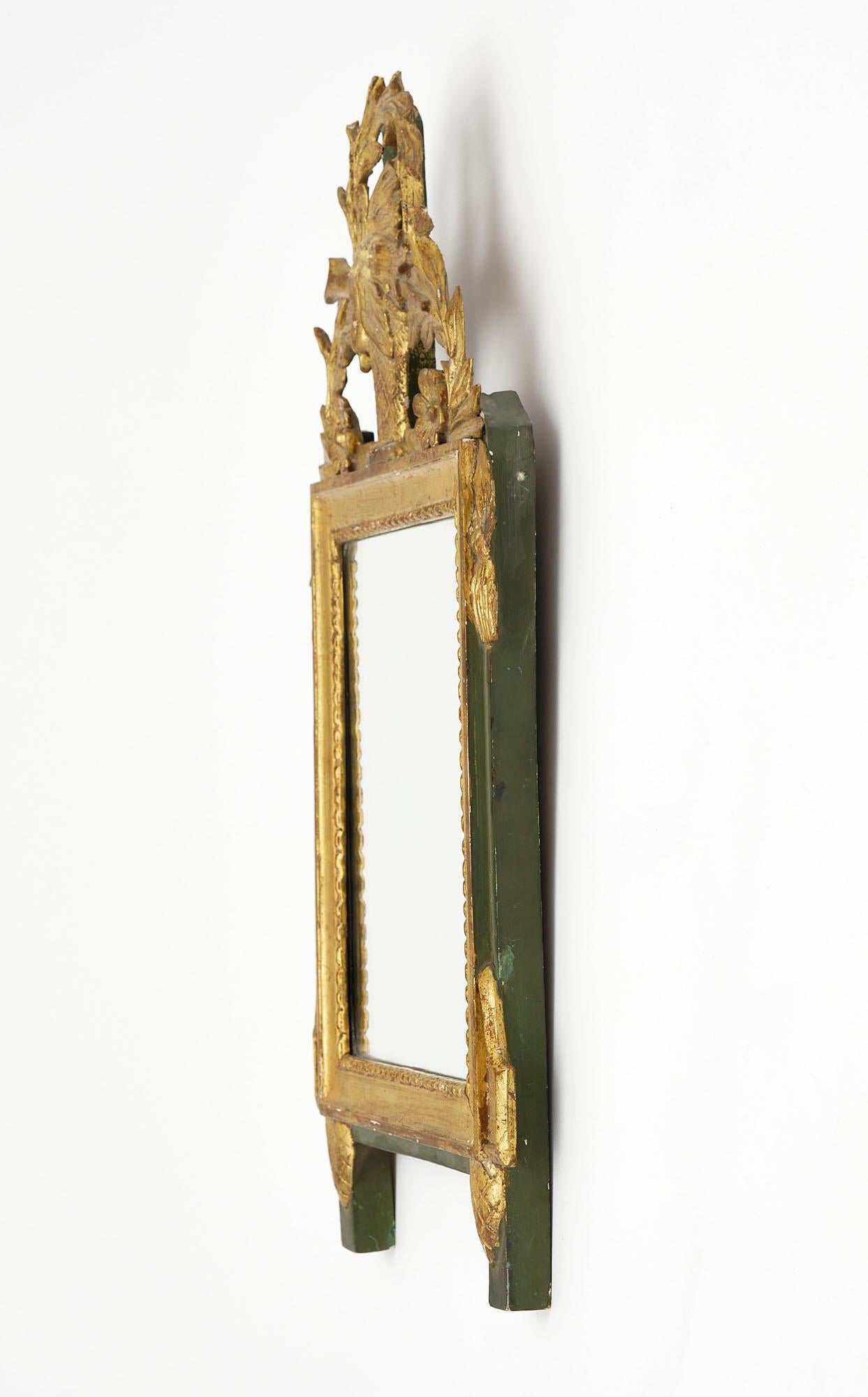 Antiker Louis XVI-Spiegel, Louis XVI.-Stil im Angebot 4