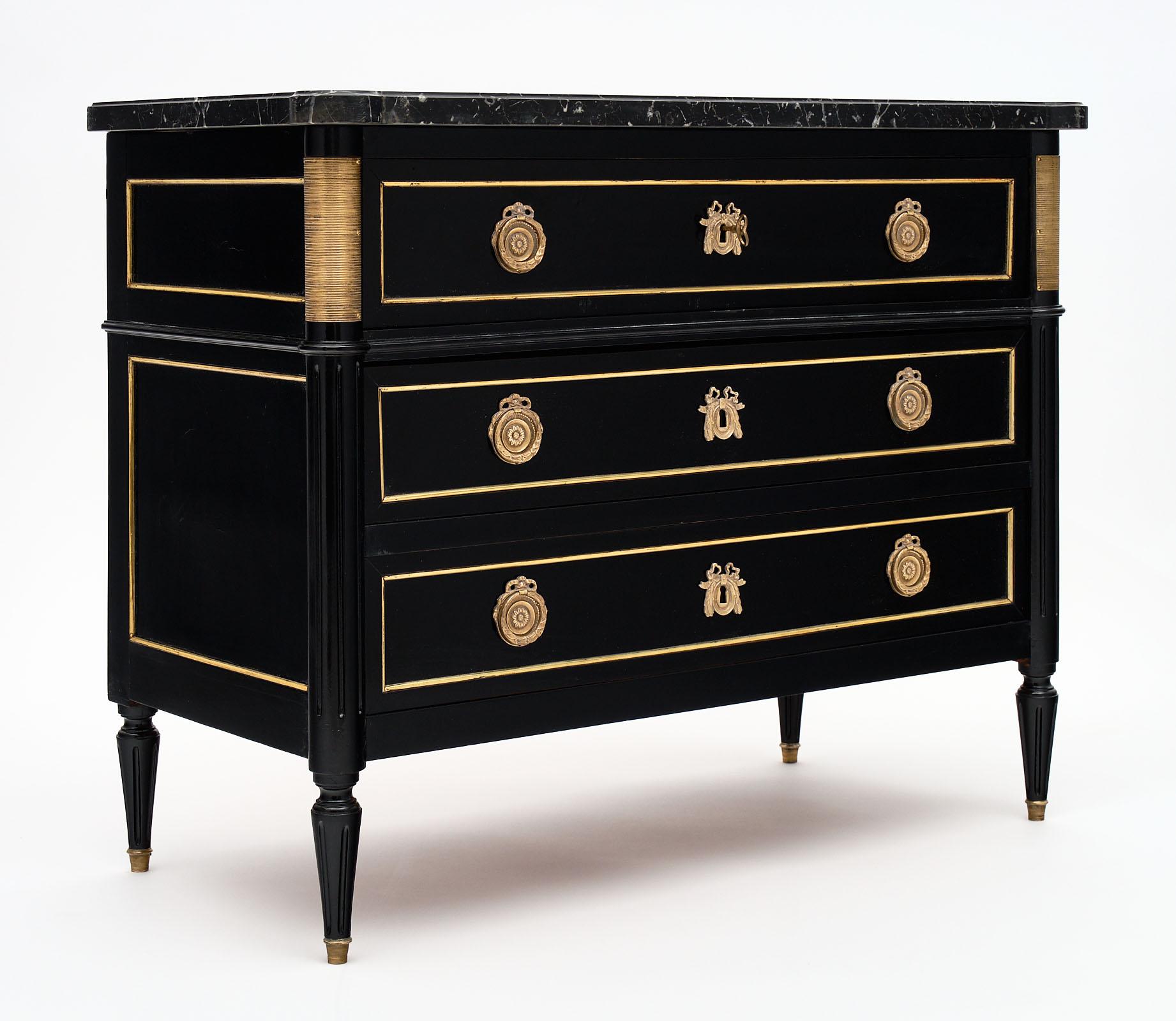 French Antique Louis XVI Style Chest/Secretary In Good Condition In Austin, TX