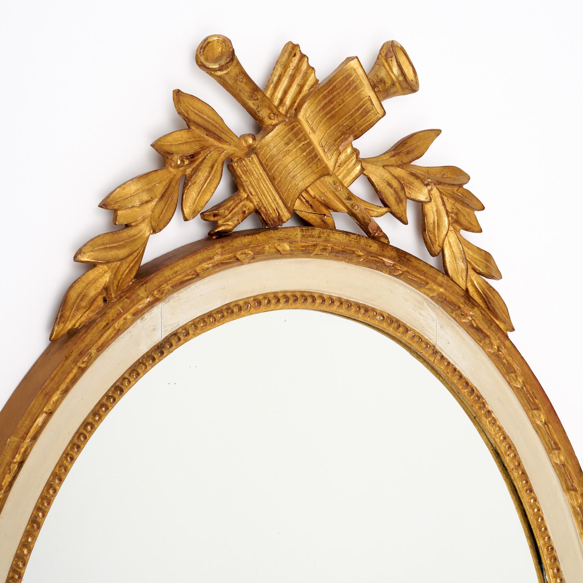 French Antique Mirror In Good Condition For Sale In Austin, TX