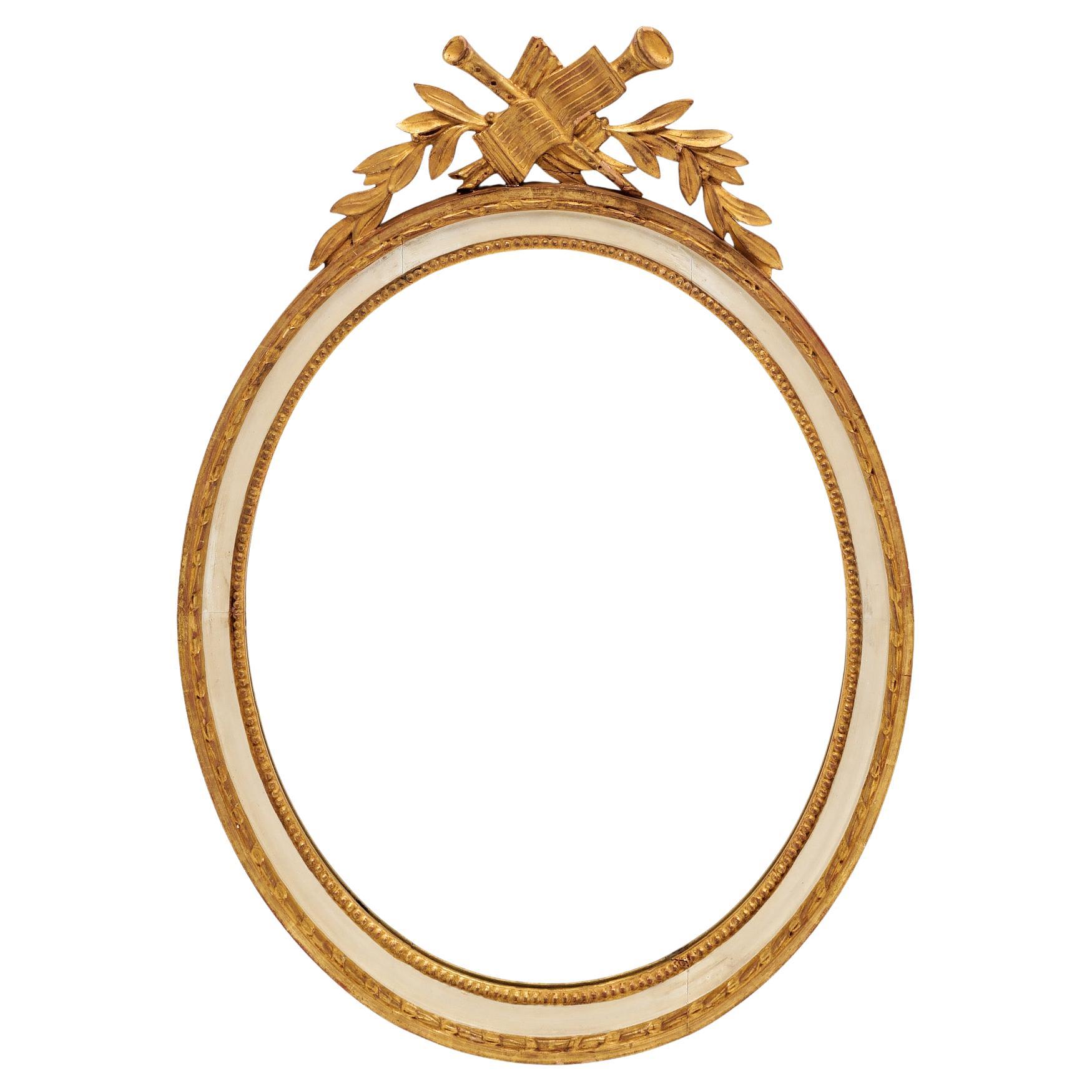 French Antique Mirror For Sale
