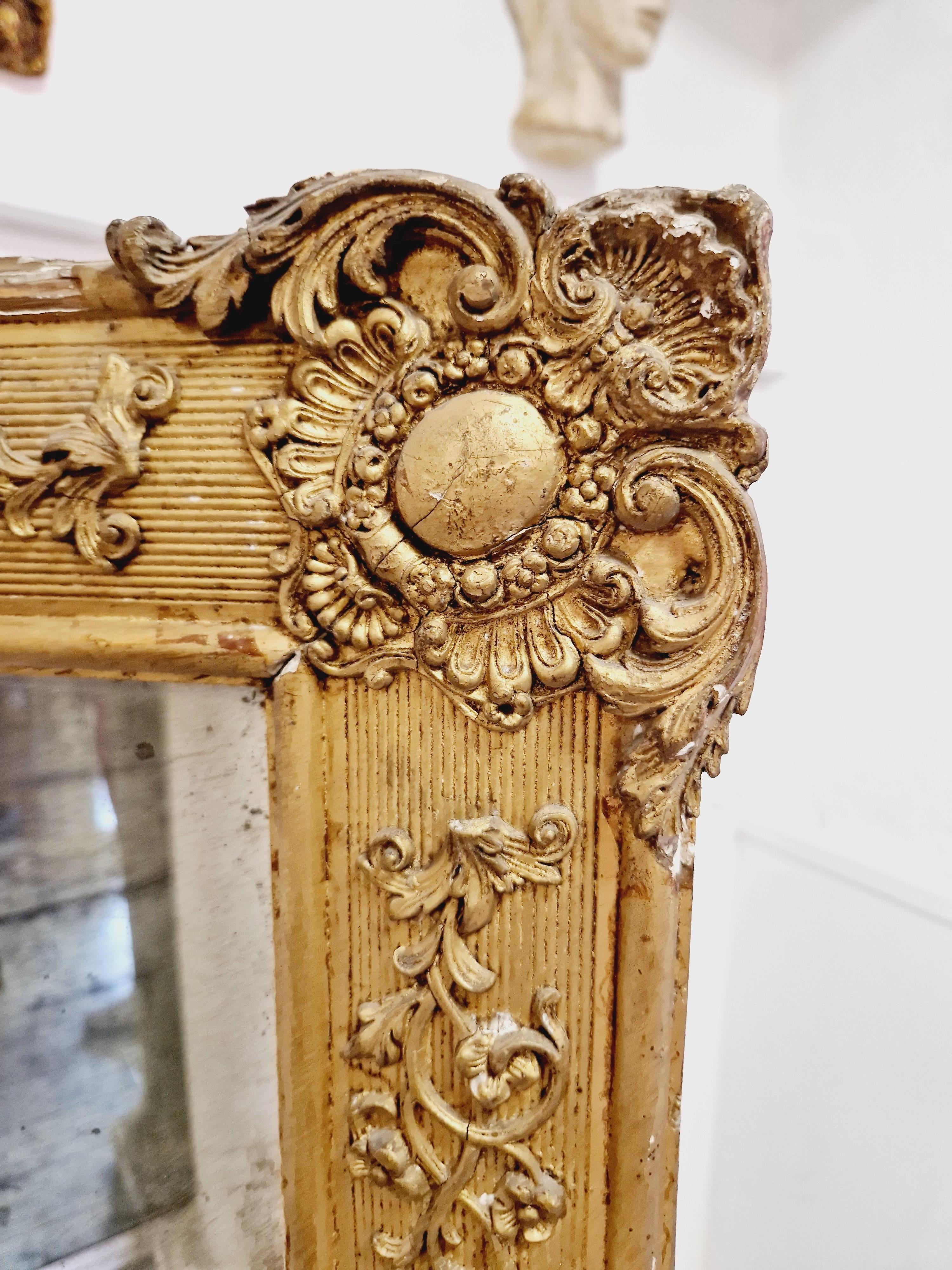 Antique Mirror in stile Regency francese In condizioni buone in vendita a Buxton, GB