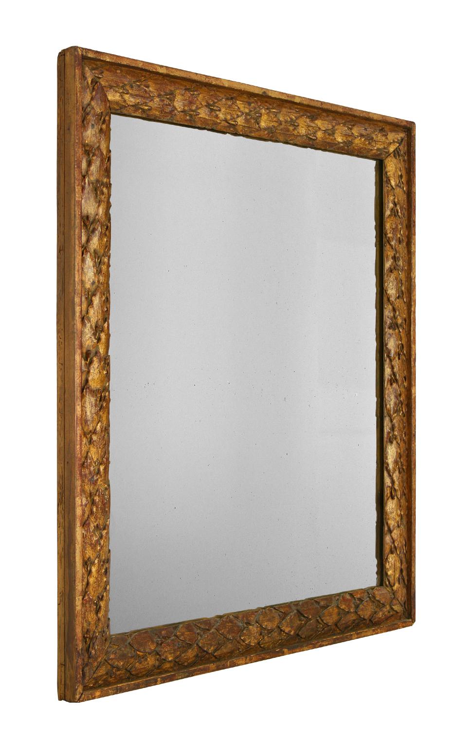 French Antique Mirror Period Directoire, 18th Century In Good Condition In Paris, FR