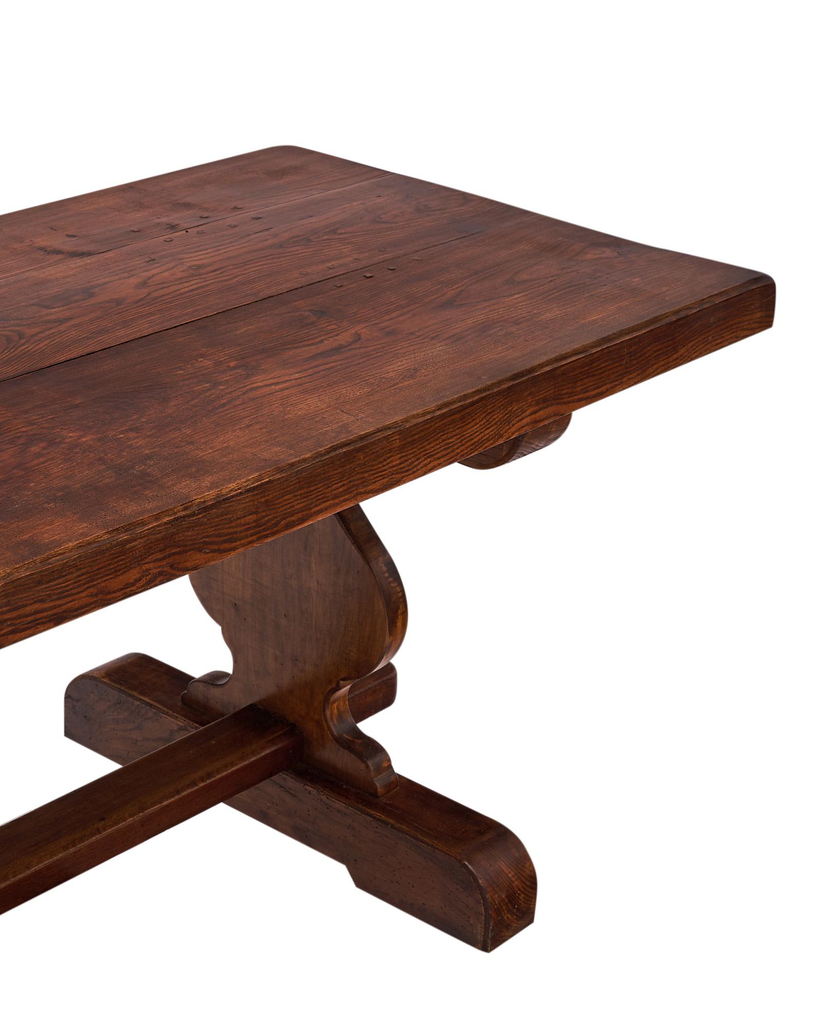 Early 20th Century French Antique Monastery Table For Sale