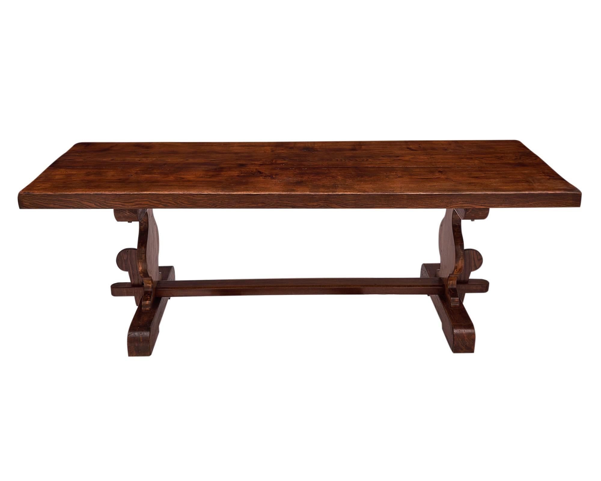 French Antique Monastery Table For Sale 2