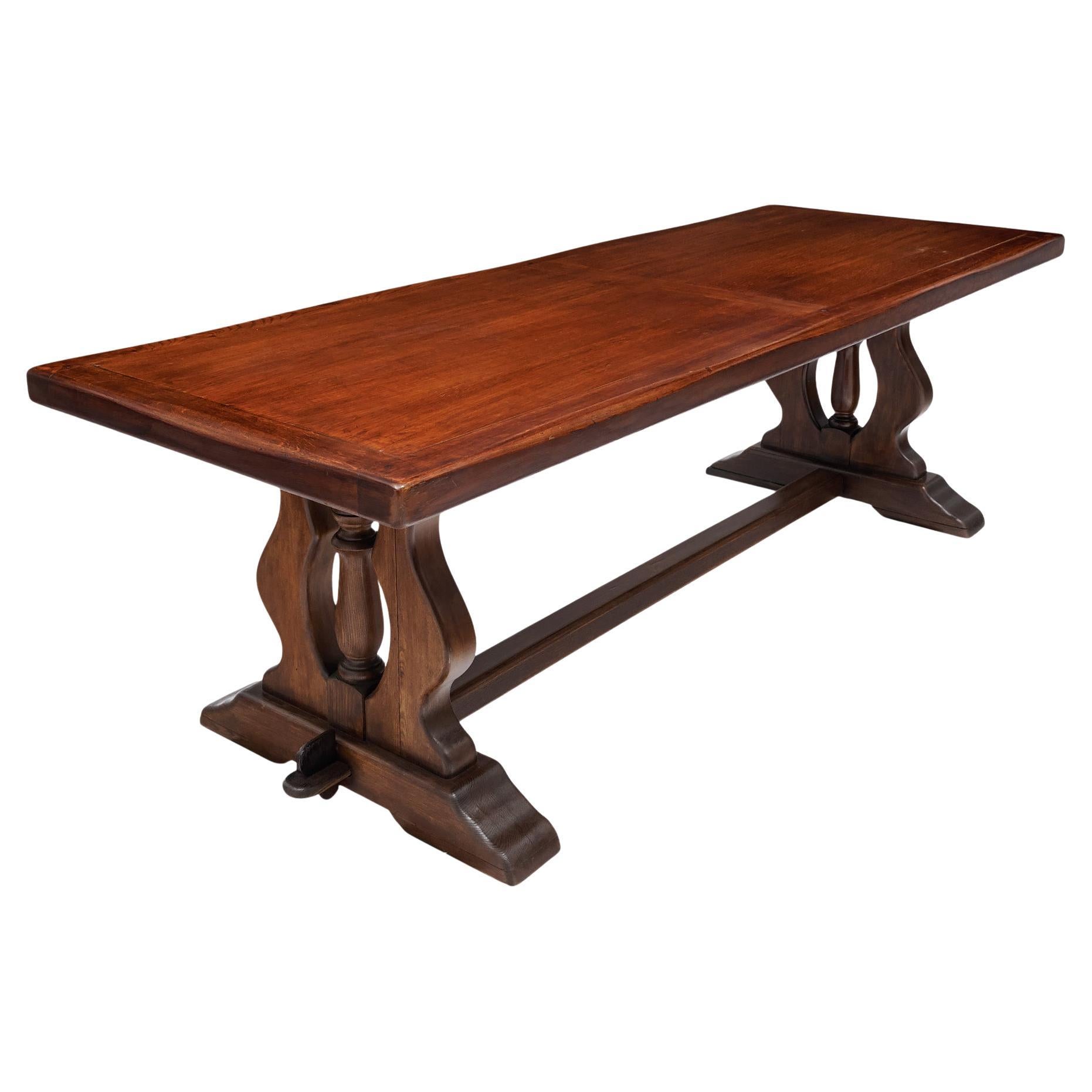 French Antique Monastery Table