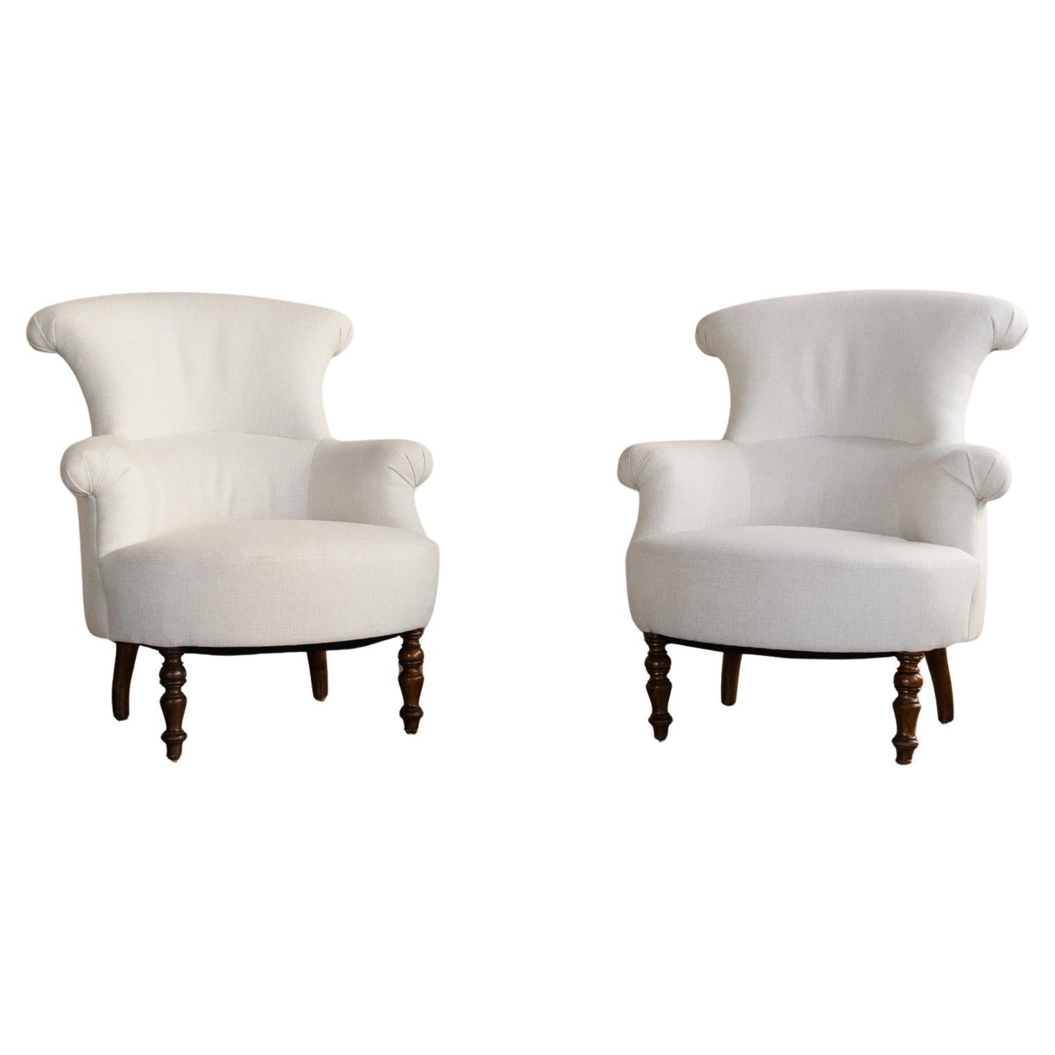 French Antique Napoleon Chairs
