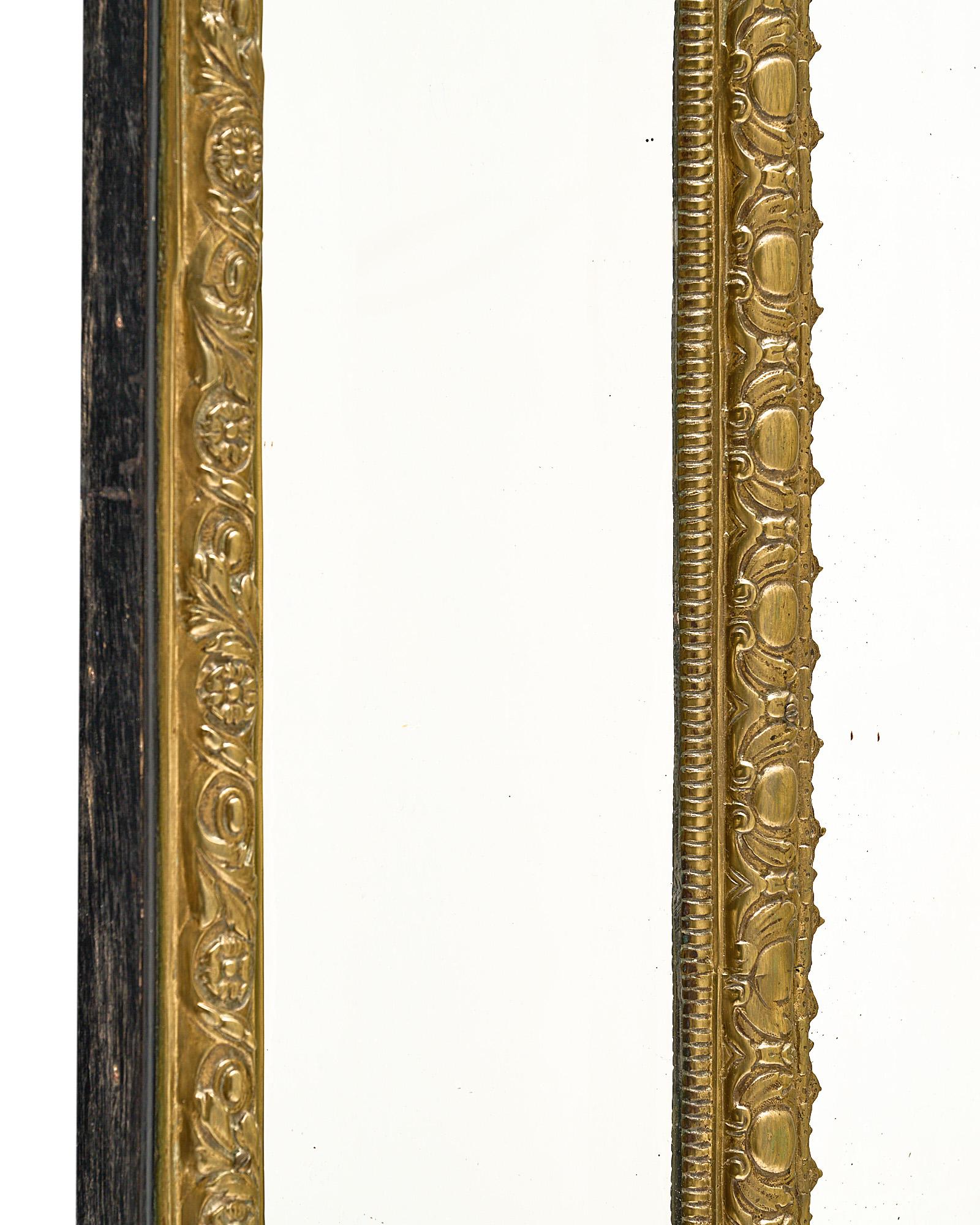 French Antique Napoleon III Mirror For Sale 2