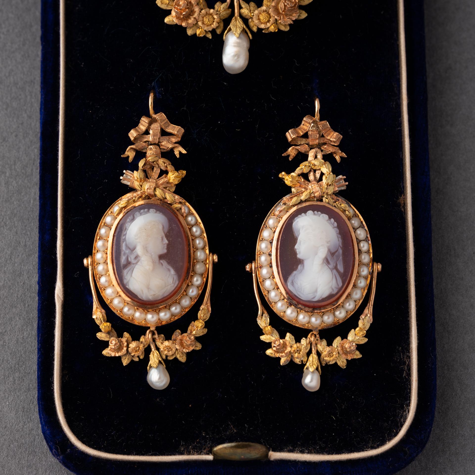 Französisches antikes Napoléon III Set im Angebot 3