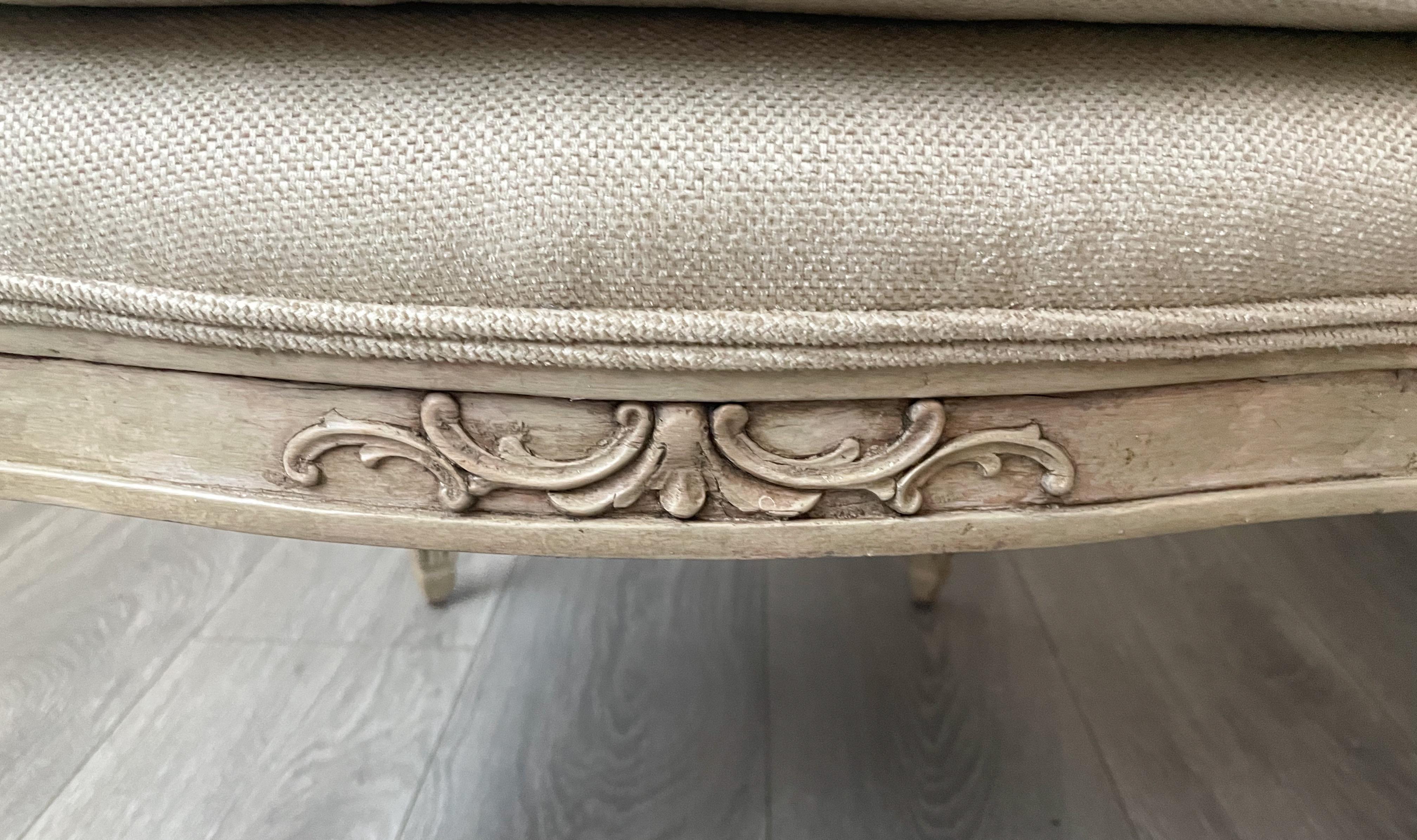 French Antique Neoclassical Armchairs  For Sale 6