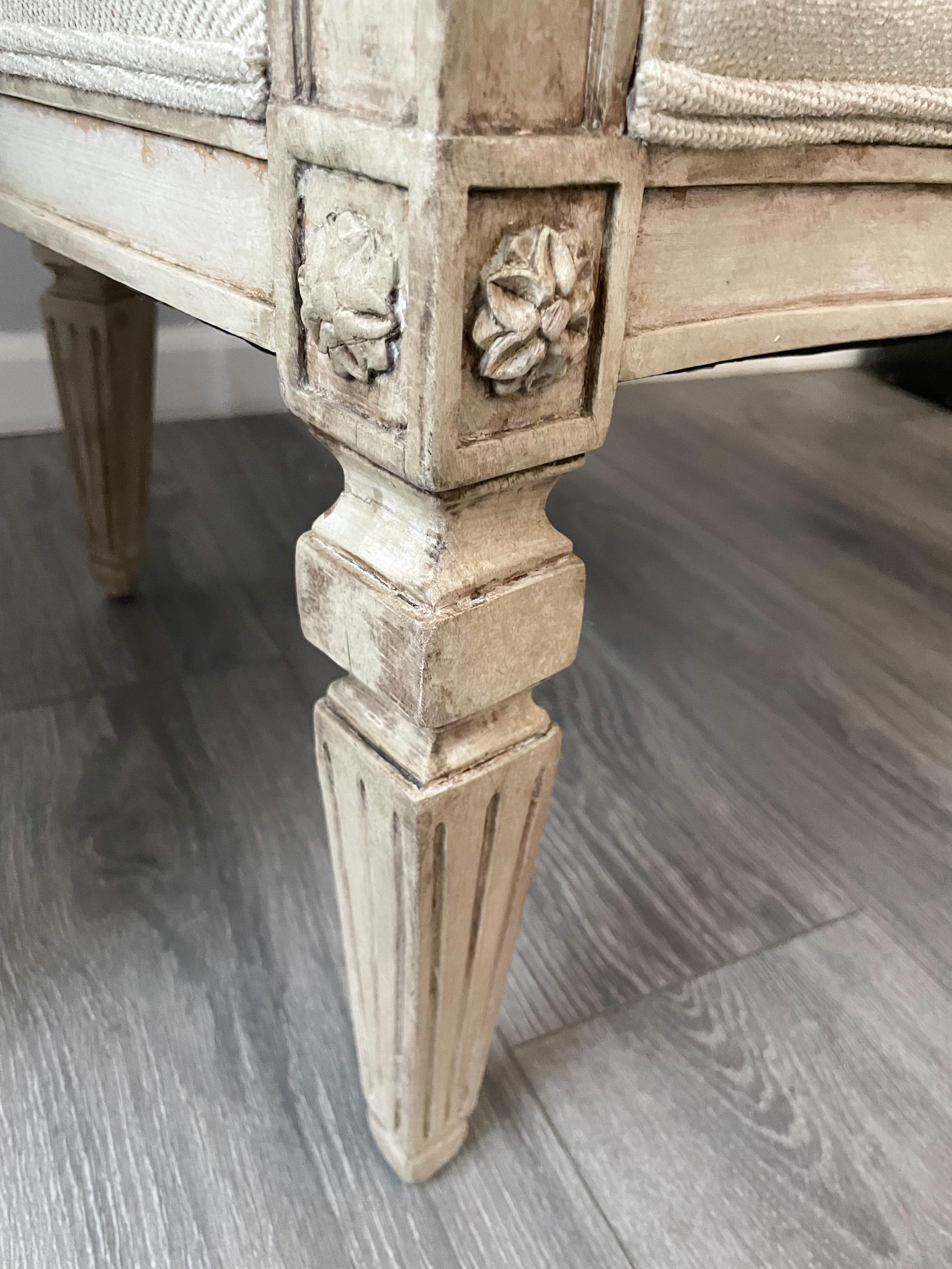 French Antique Neoclassical Armchairs For Sale 8