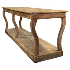 Tavolo da stiro in Oak francese Antique French
