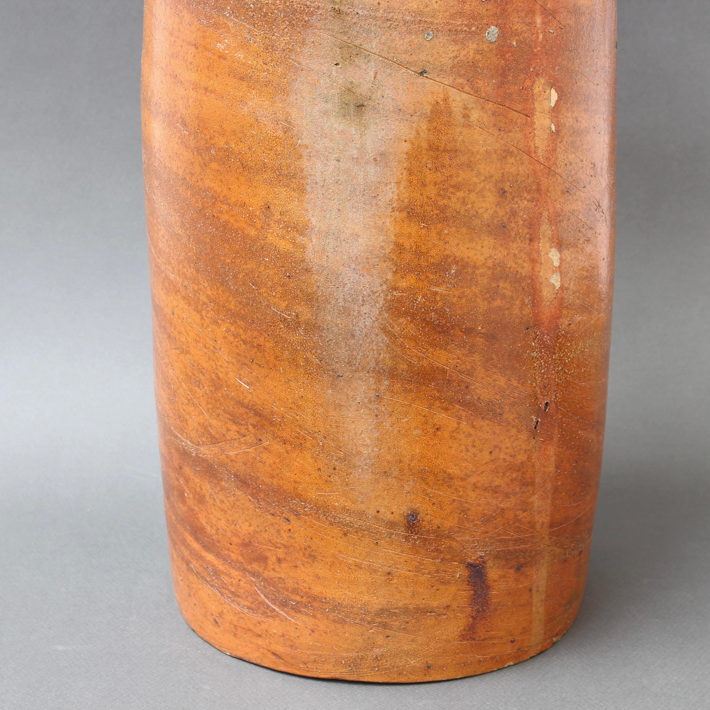 French Antique Olive Oil Earthenware Container (circa 1900) For Sale 9