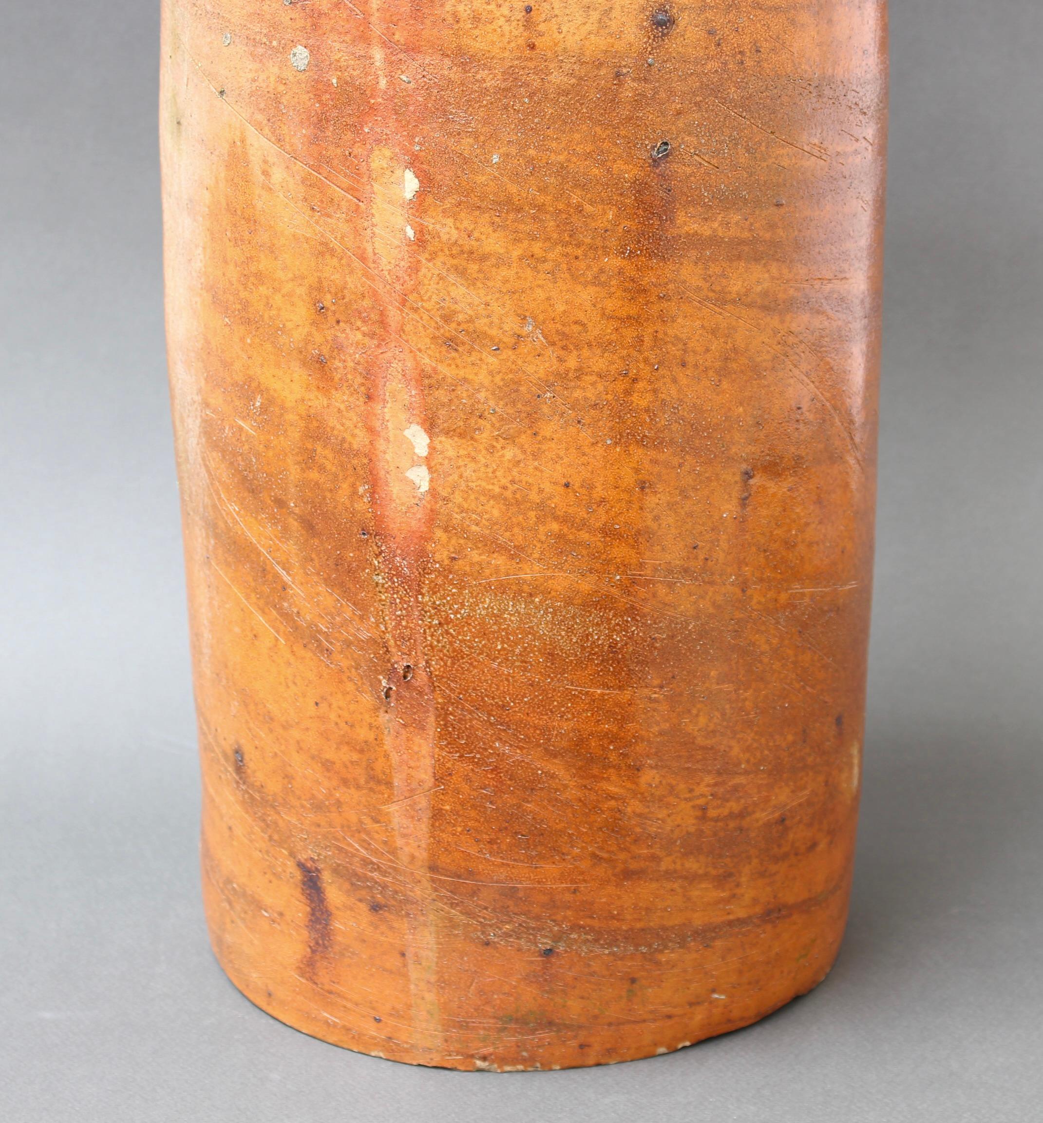 French Antique Olive Oil Earthenware Container (circa 1900) For Sale 10