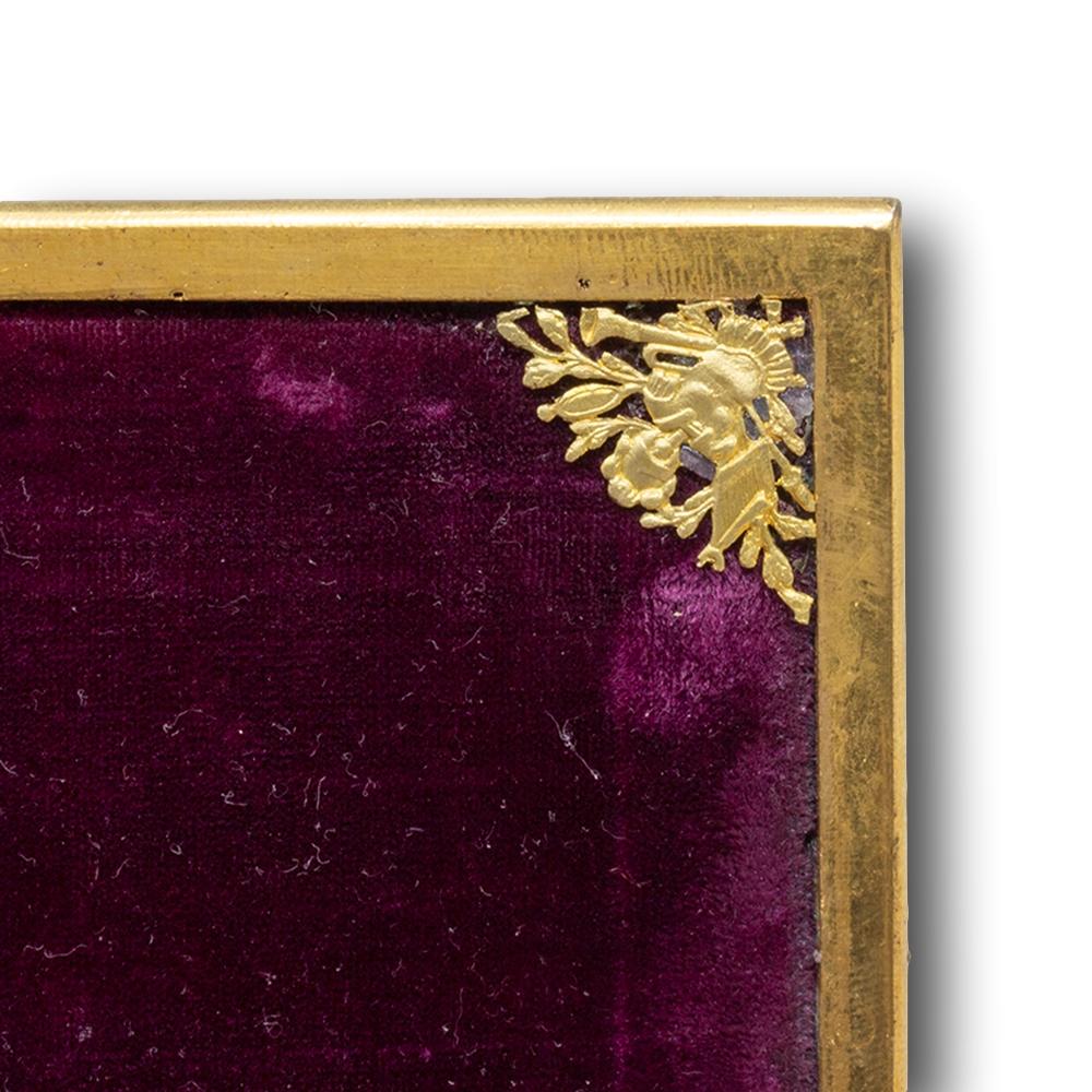 French Antique Ormolu and Limoges Enamel Jewellery Box For Sale 14
