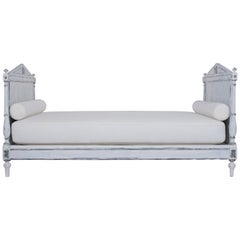 French Antique Empire Painted Daybed