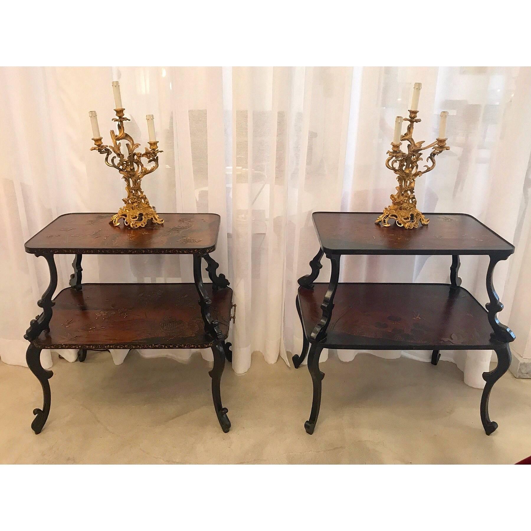  French Pair of Antique Louis VXI Ormolu Electrified Candelabras  2