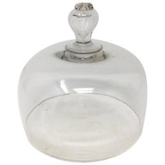 French Retro Patisserie Glass Dome Cloche
