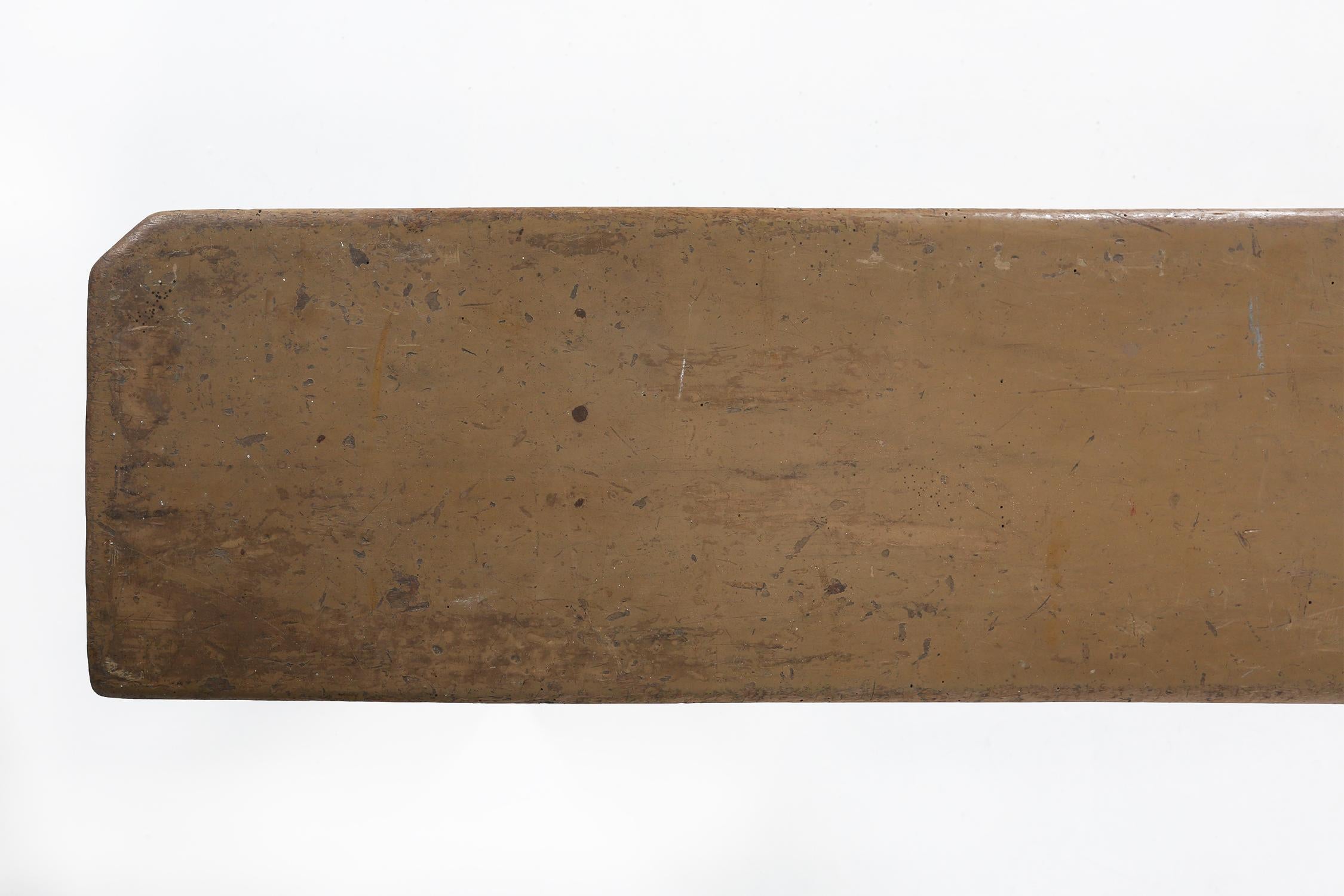 Banc en bois ancien et primitif avec belle patine en vente 3