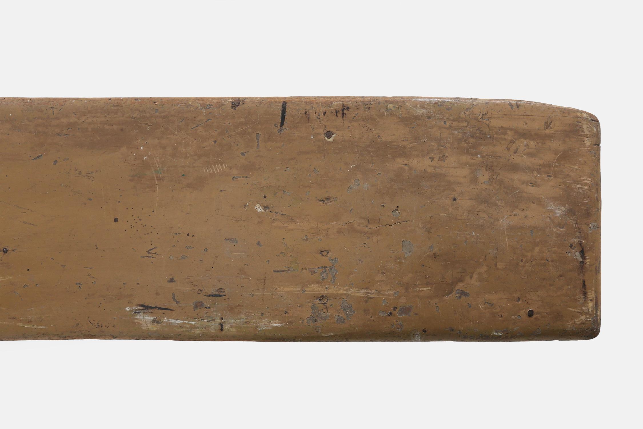 Banc en bois ancien et primitif avec belle patine en vente 4