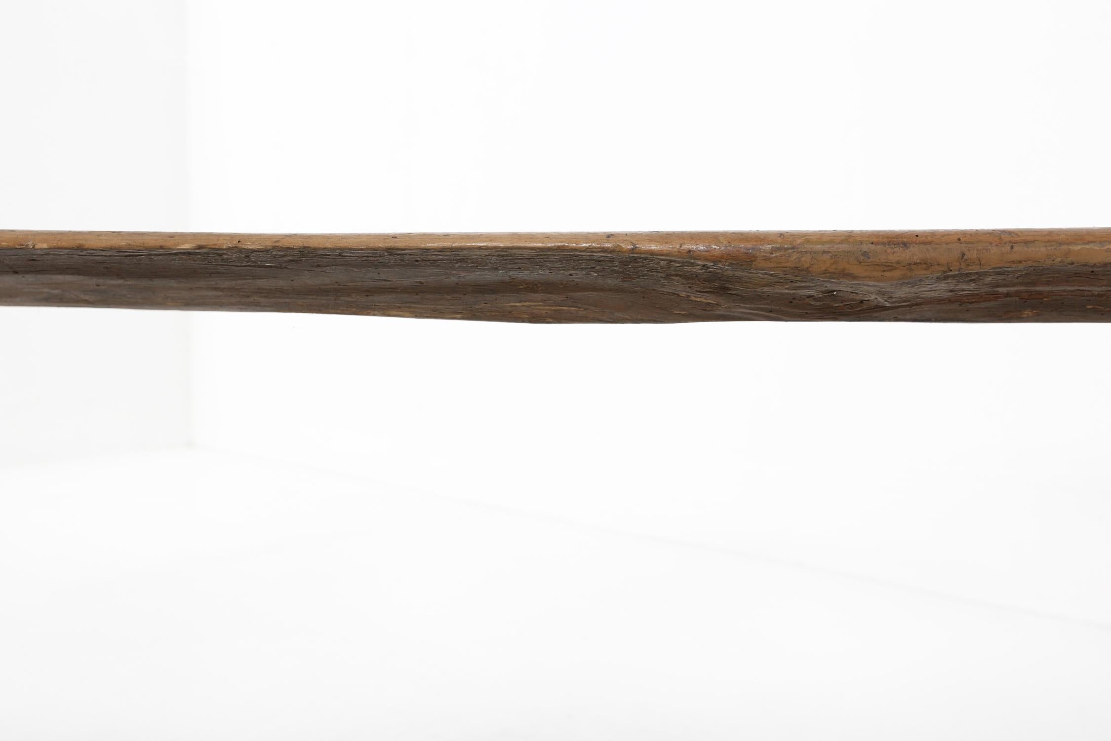 XIXe siècle Banc en bois ancien et primitif avec belle patine en vente