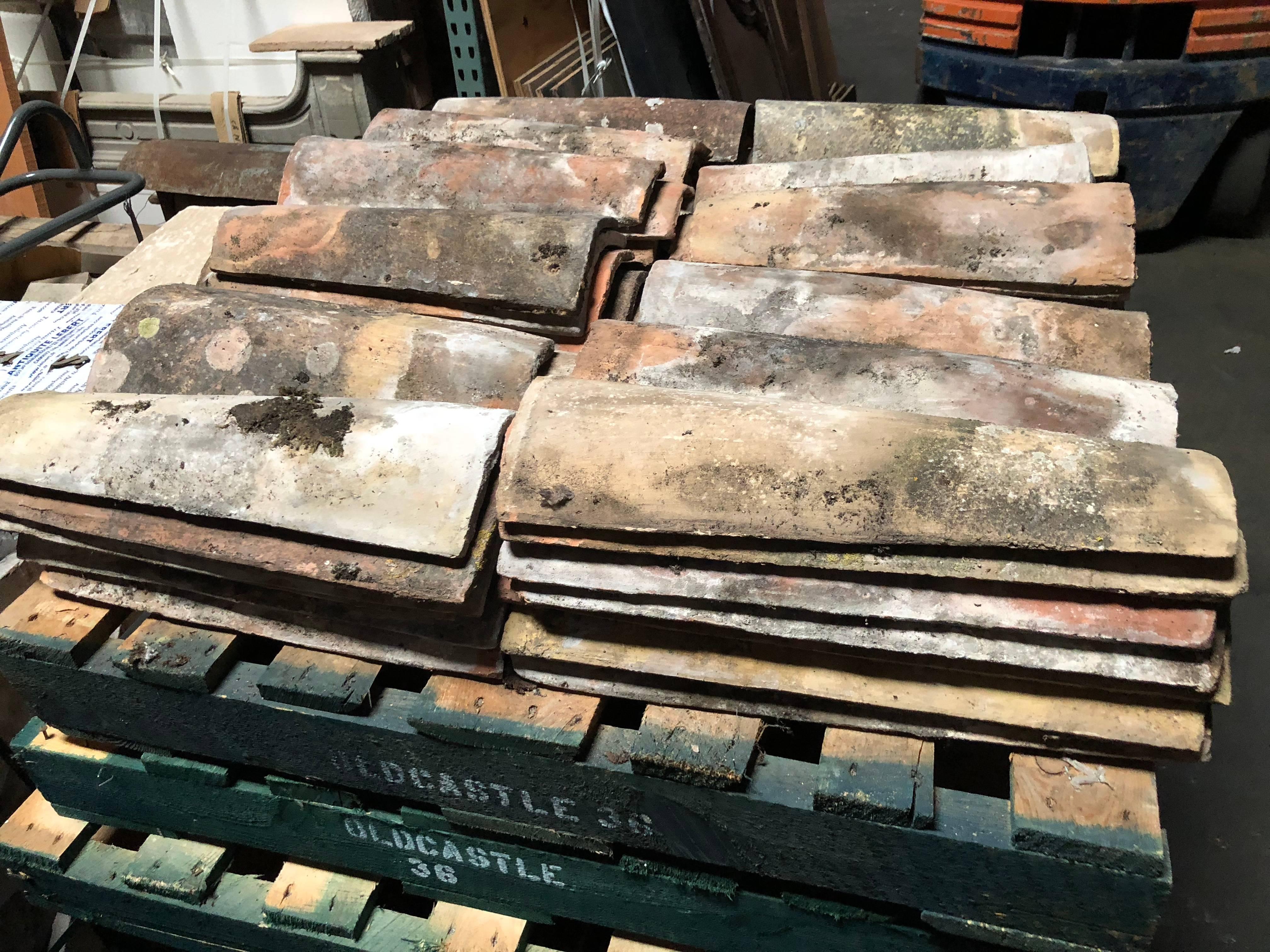 French Antique Roof Tiles from Provence, 19th Century, France For Sale 3