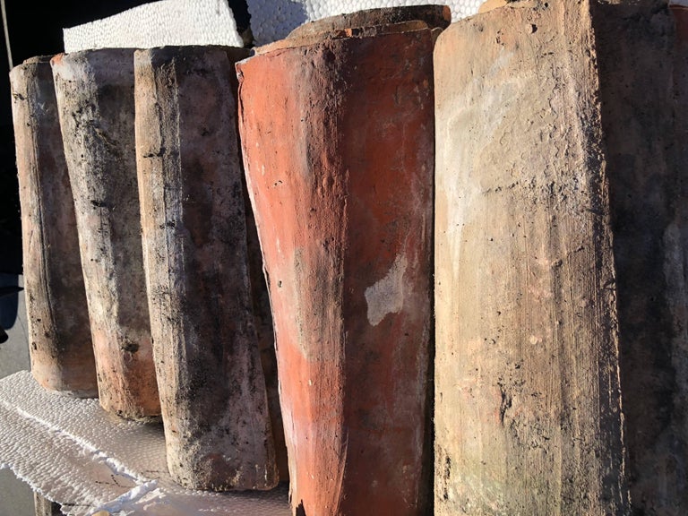 French Antique Roof Tiles from Provence, 19th Century, France For Sale