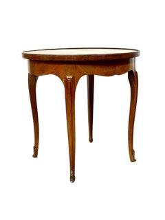 French Louis XV Style Walnut Coffee Table 20th Century