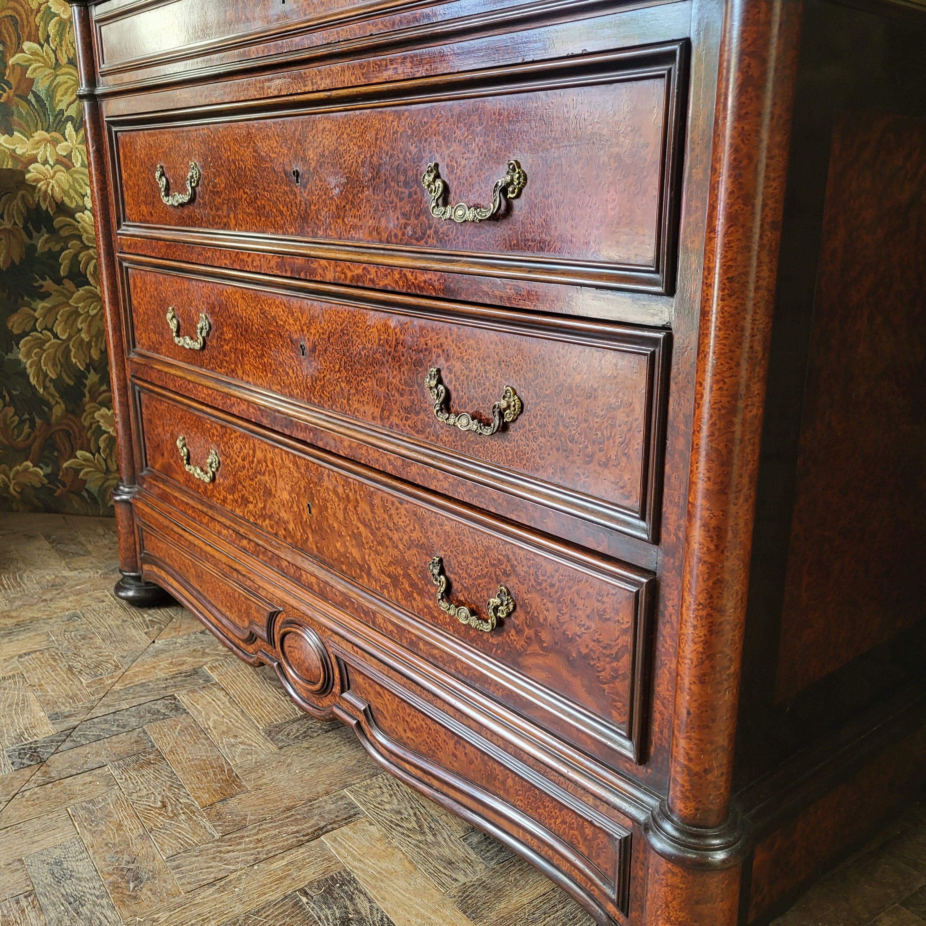 French antique secretaire commode For Sale 6