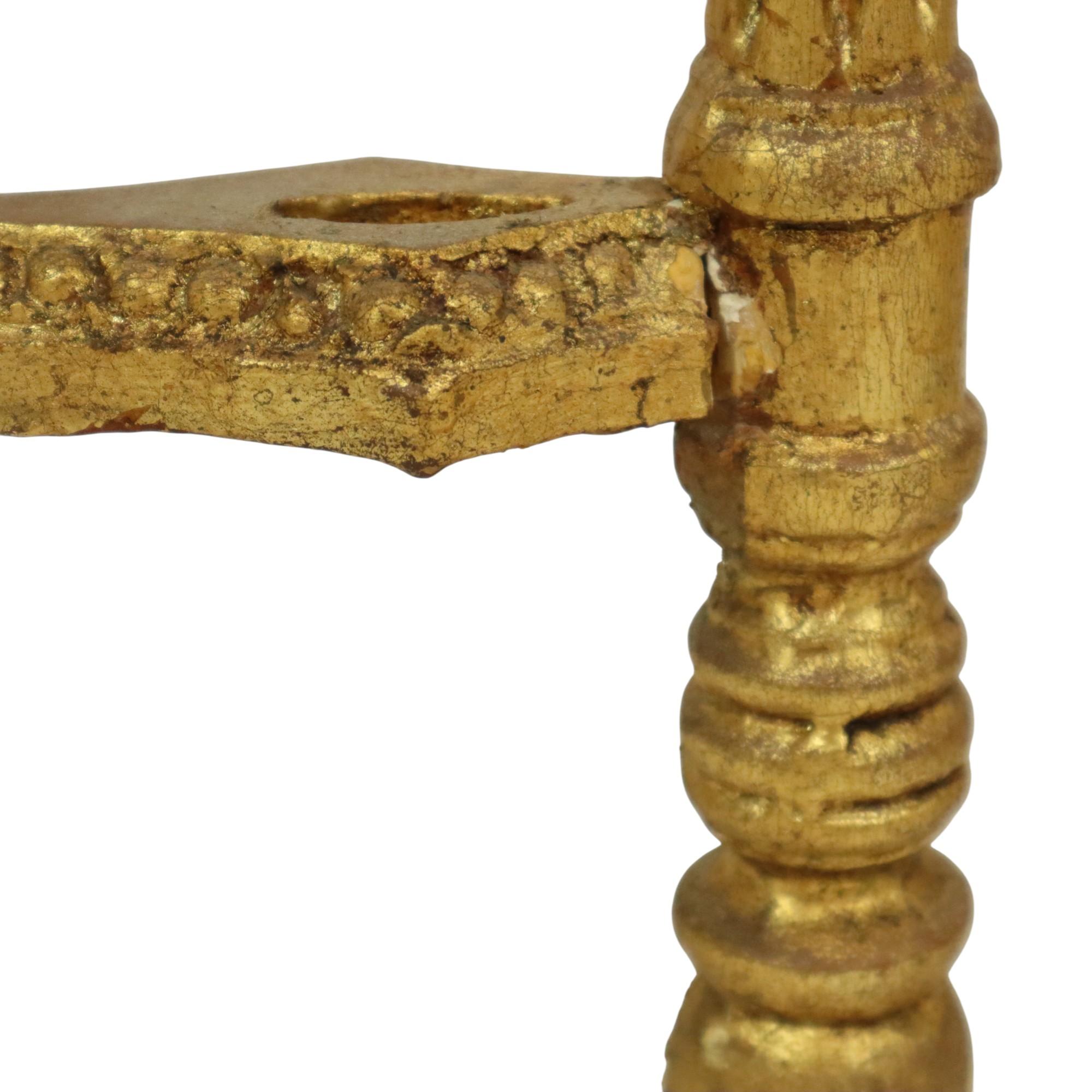 Tavolini d'antiquariato francesi Tavolini per piante in marmo stile impero in vendita 3