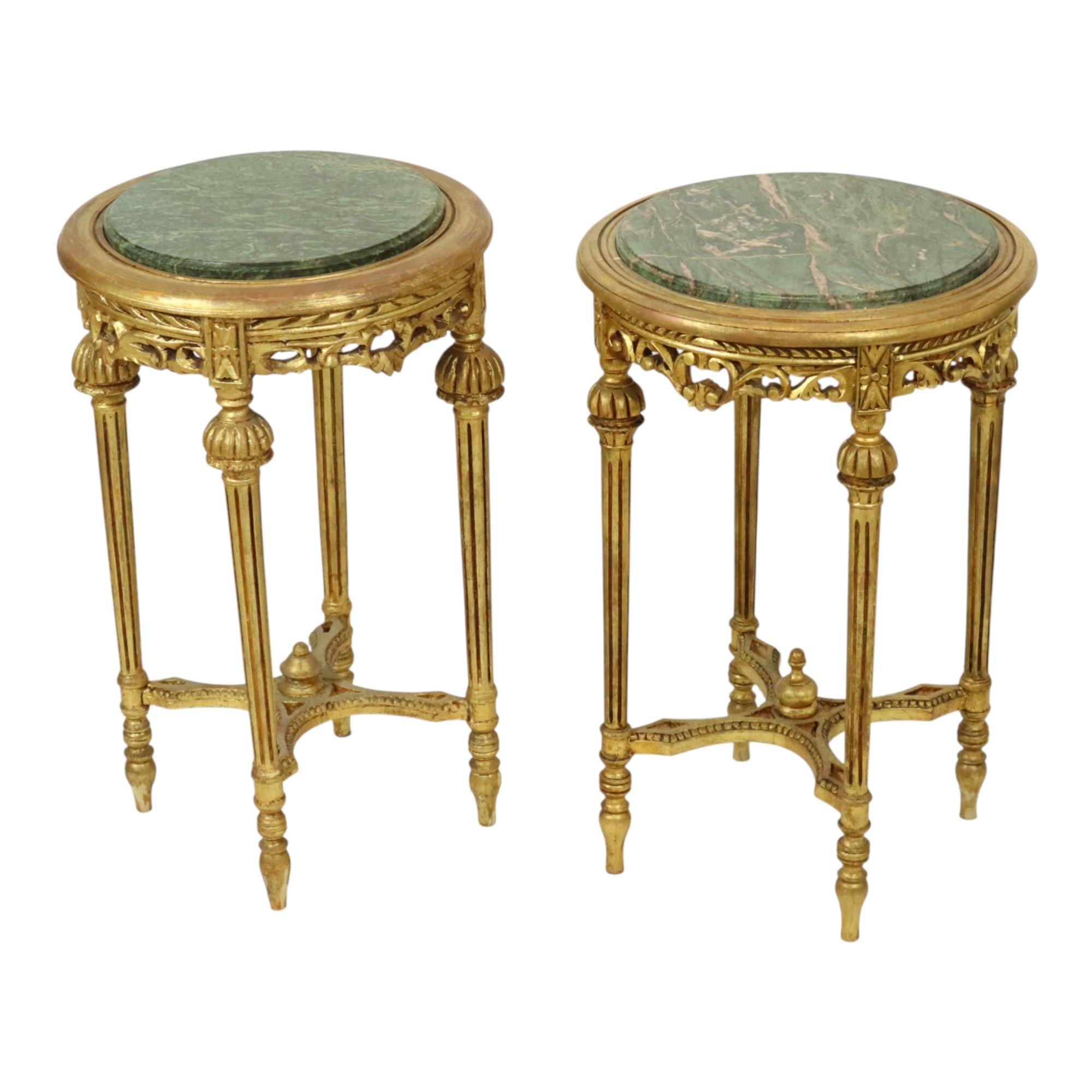 Tavolini d'antiquariato francesi Tavolini per piante in marmo stile impero in vendita 11