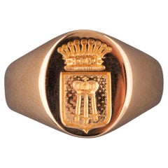 French Antique Signet Ring