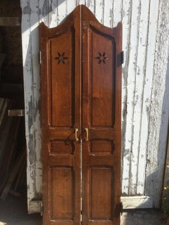 French Antique Solid Wood Door, 19th Century, France