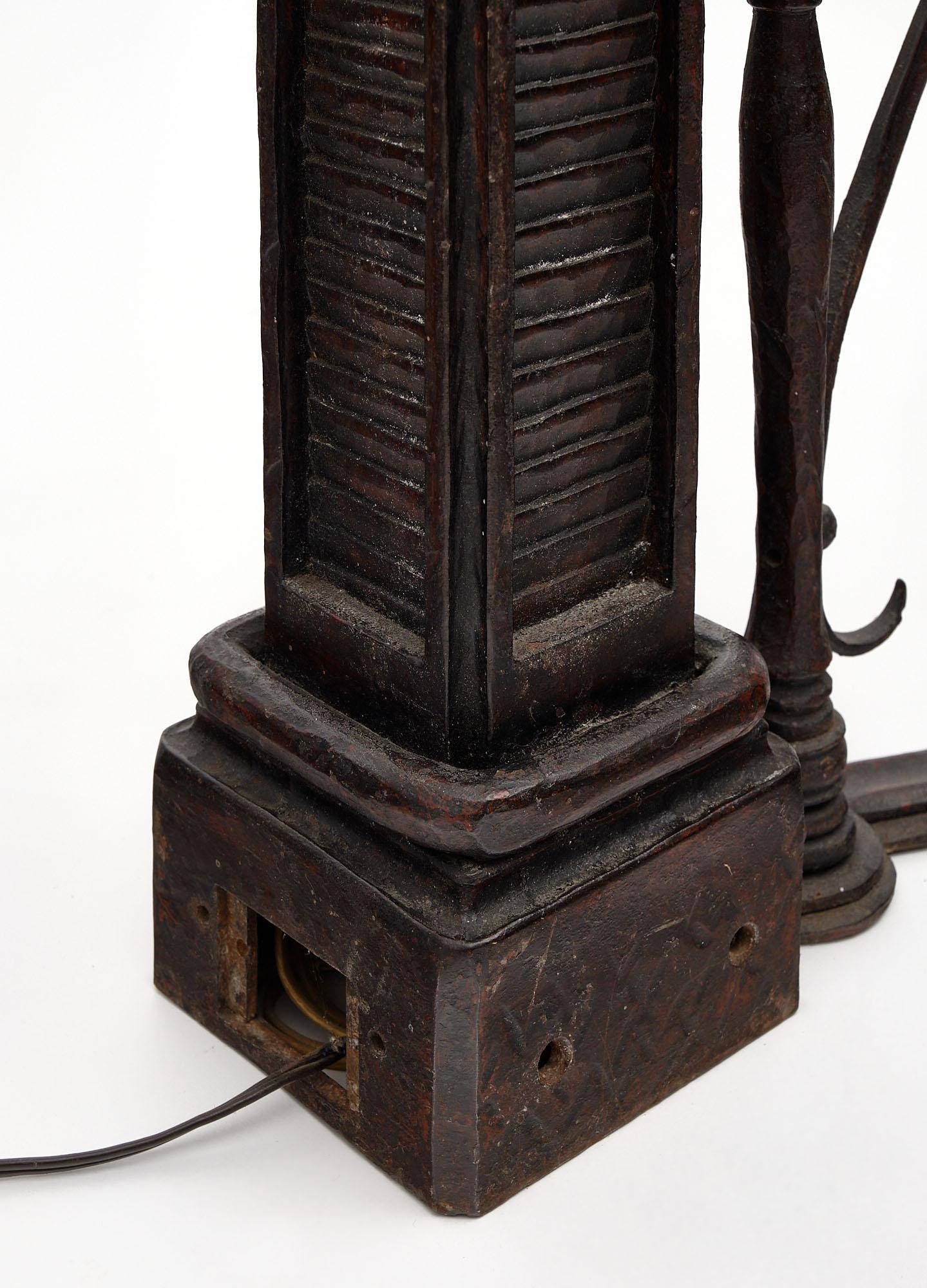 Bronze French Antique Street Lamp “Réverbère”