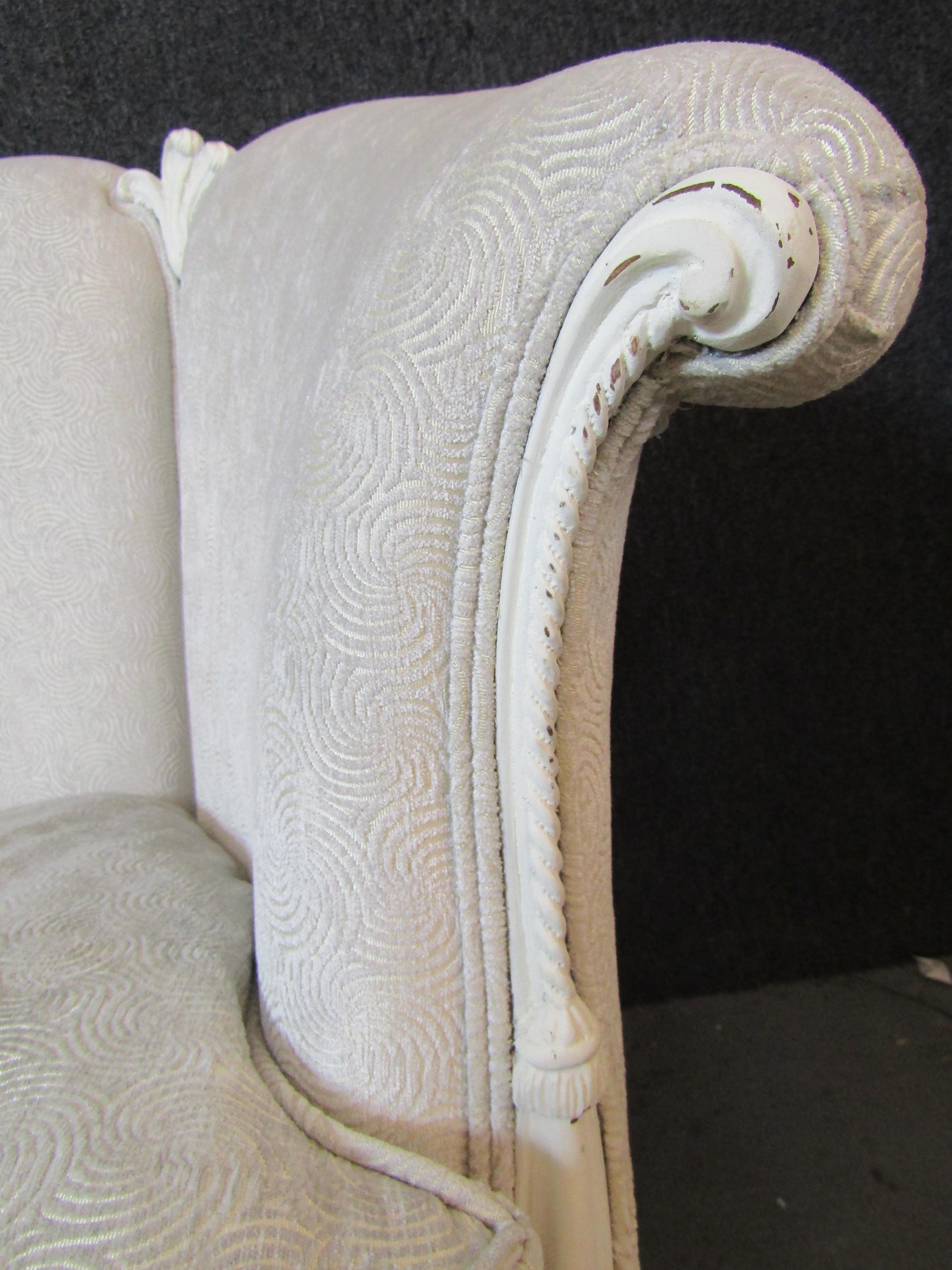 20th Century French Antique Style Loveseat For Sale