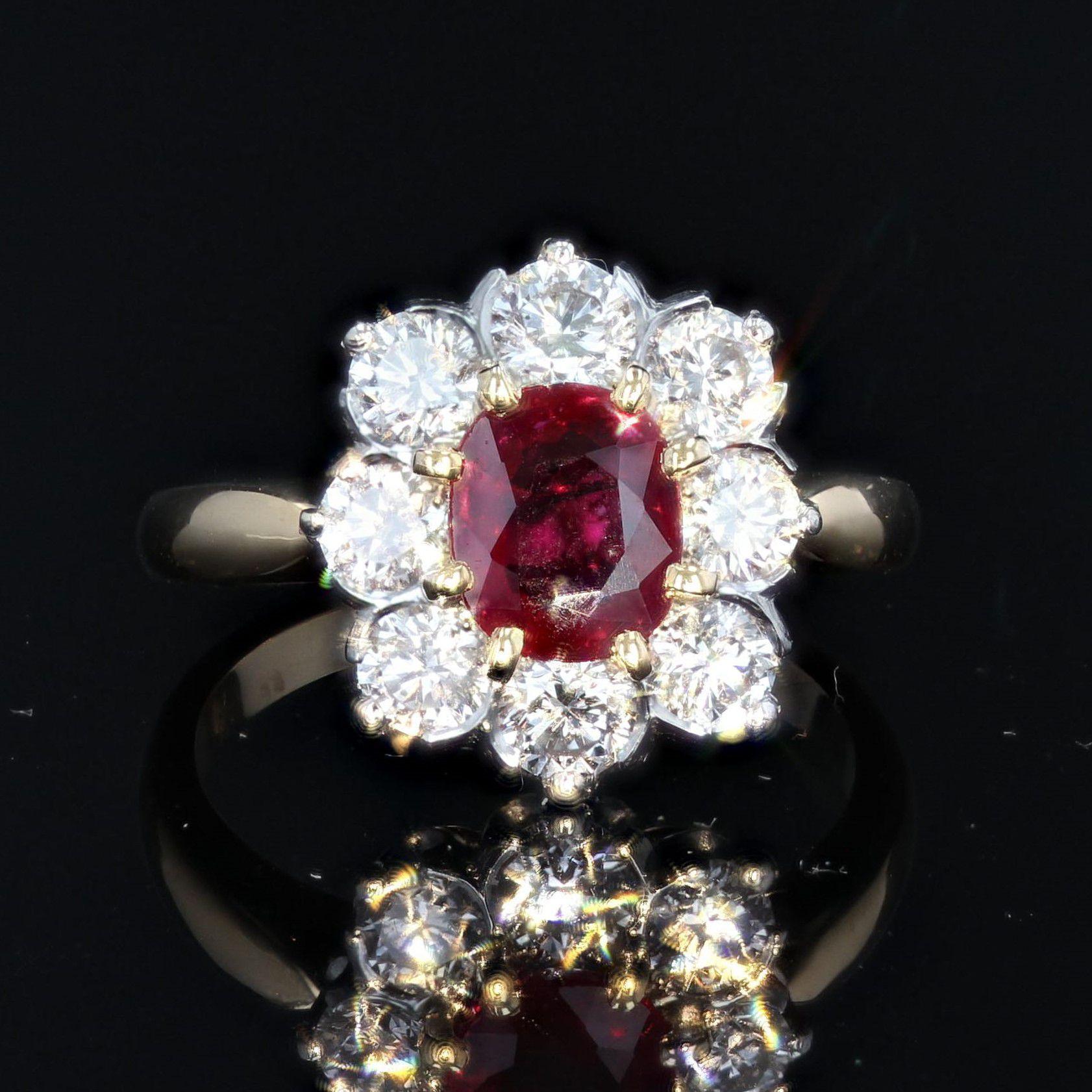 crimson flame ruby