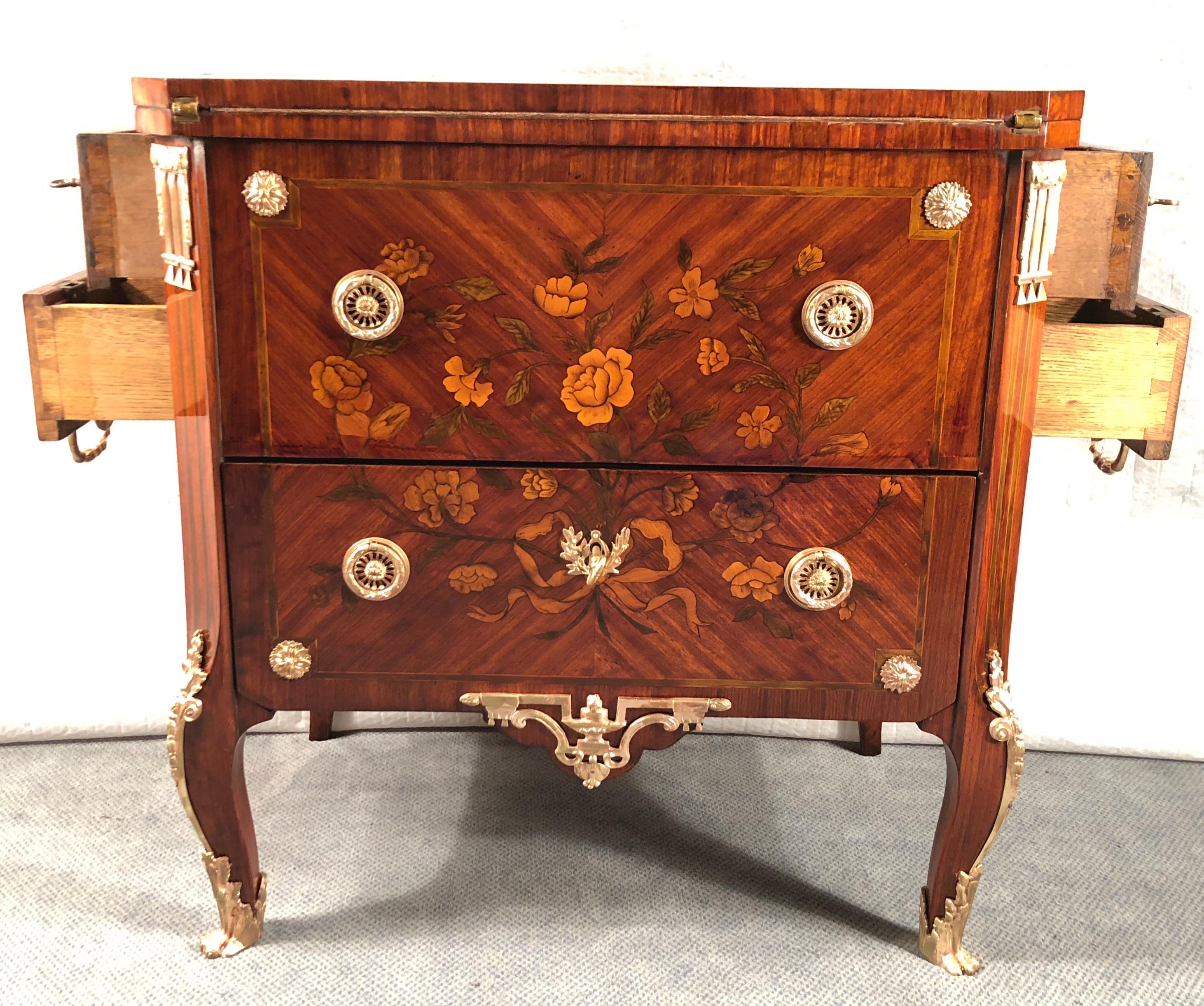 French Antique Transformation Chest of Drawers, circa 1800 For Sale 7