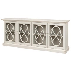 Französische antike weiße Anrichte in Weiß Französische antike weiße Anrichte in Weiß