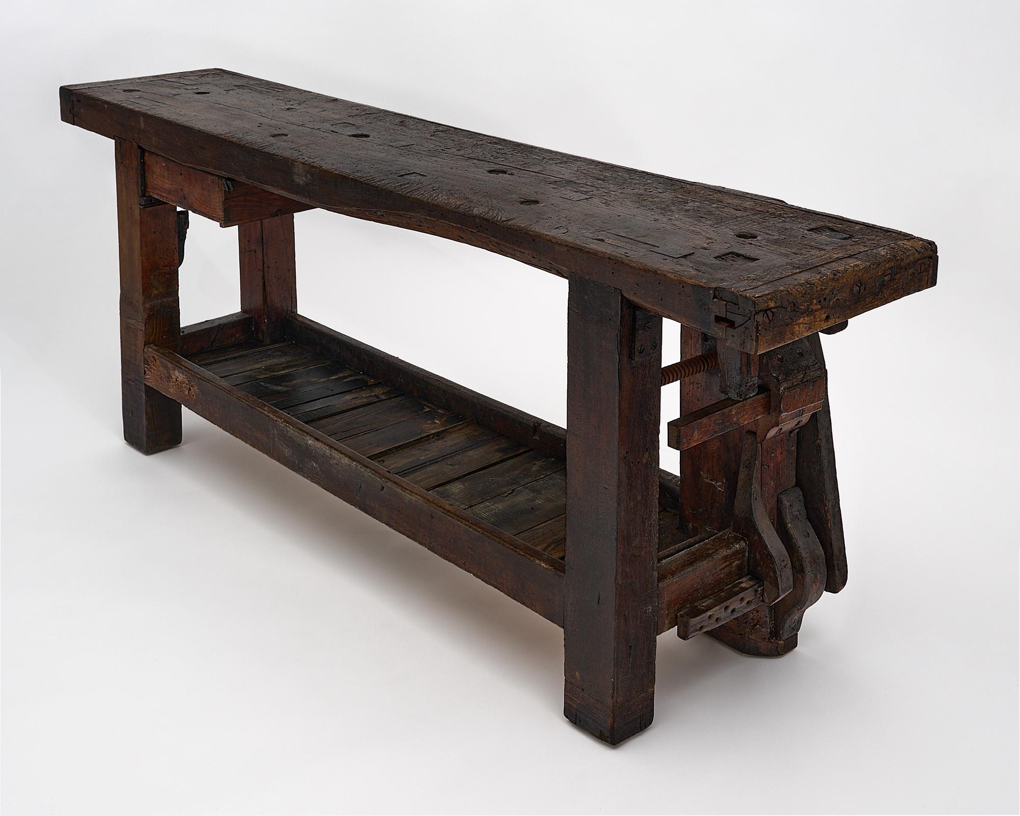 French Antique Workbench 4