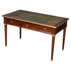 Escritorio Francés Antiguo / Mesa de Escribir de Caoba
