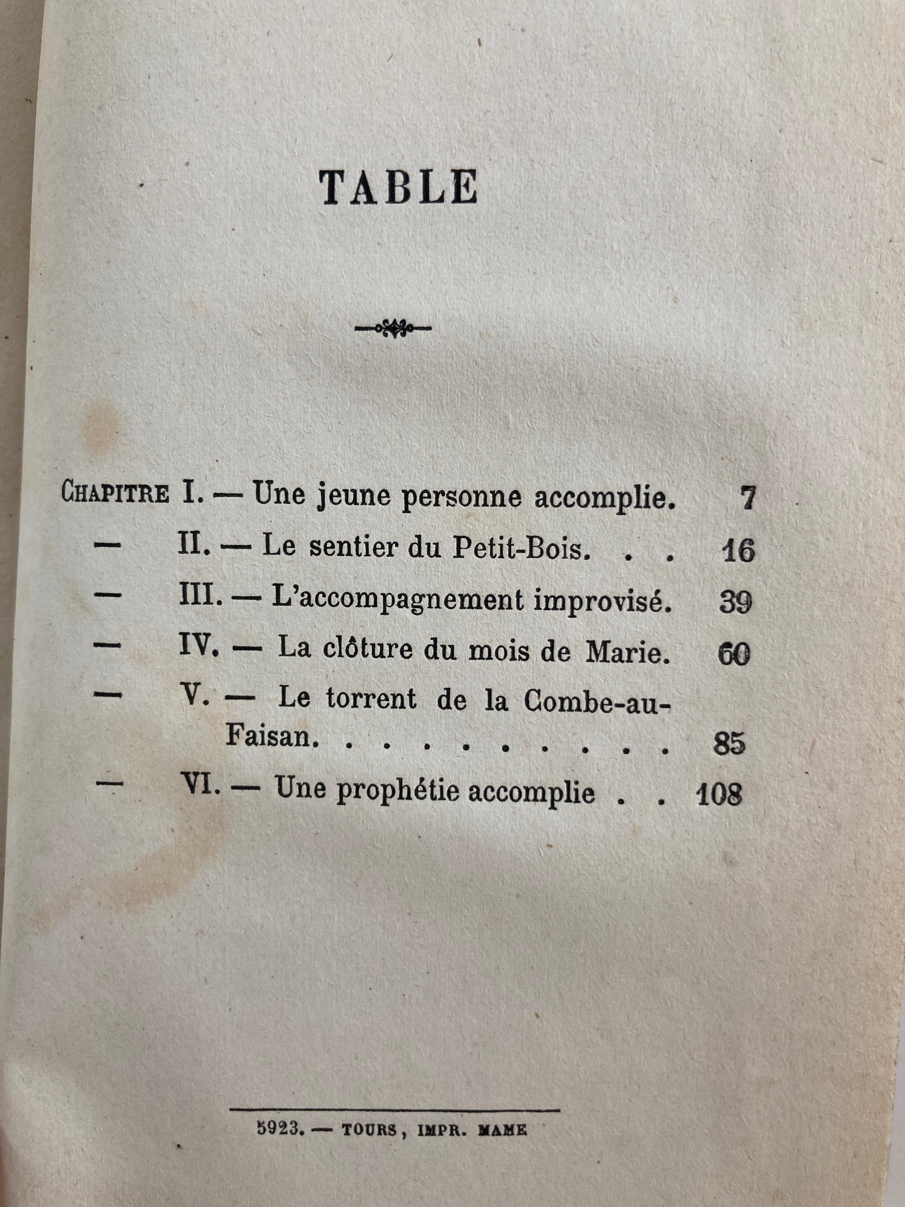 French Antique Youth Library Book Bibliotheque Jeunesse Chretienne 6