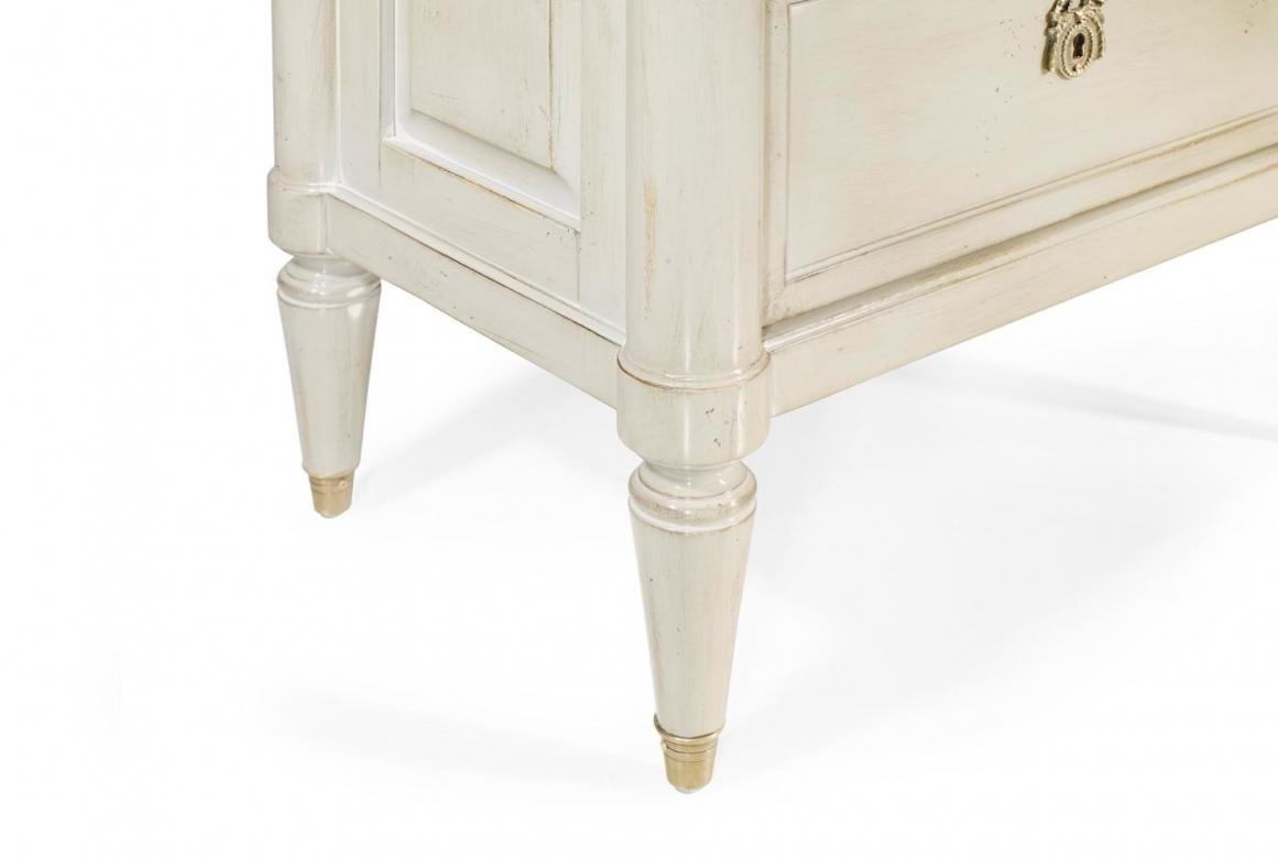 Wood French Antoinette Louis XVI Bedside Table, 20th Century For Sale
